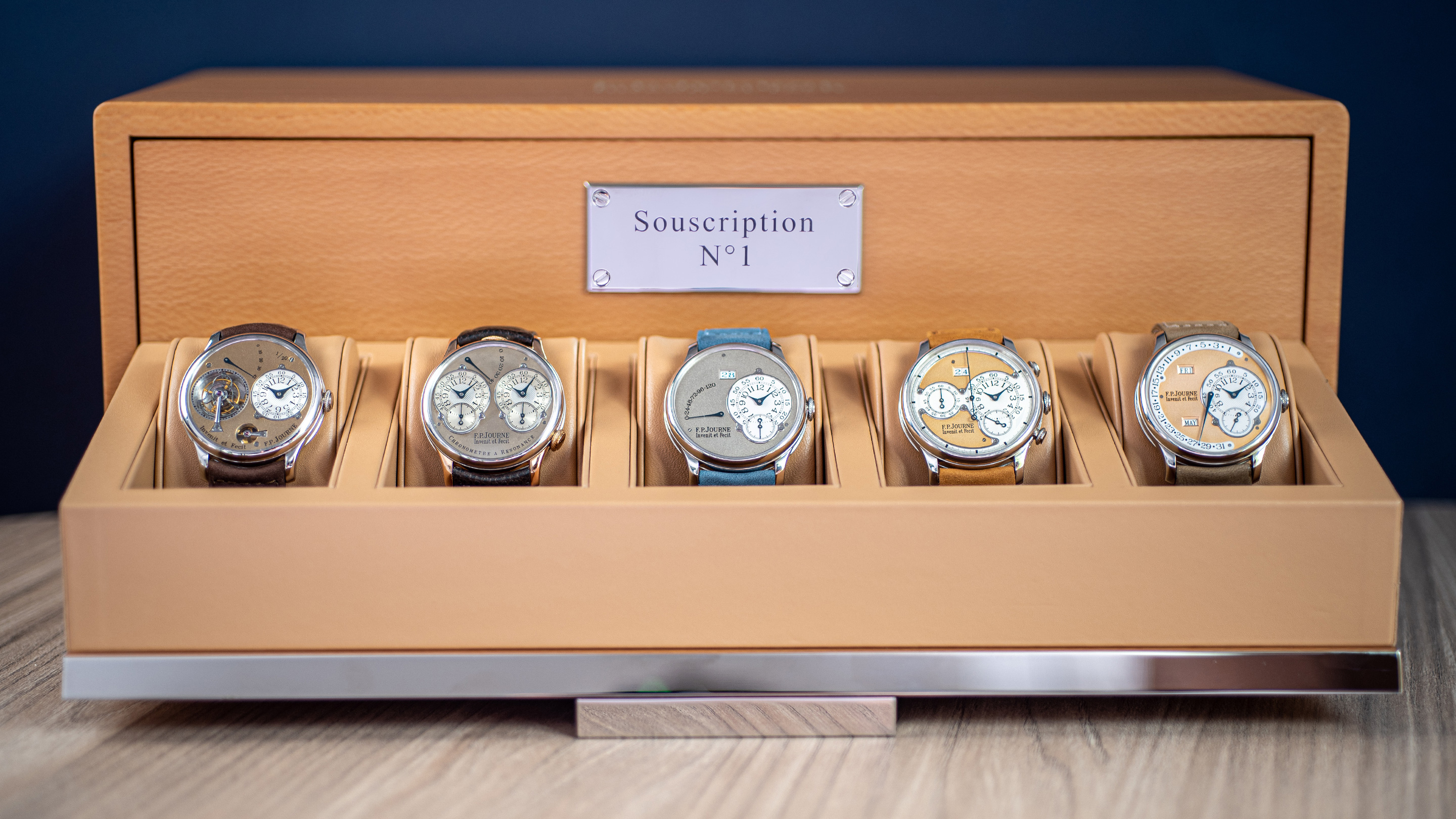 Auctions A Unique Set Of All Five F.P. Journe Souscription Models