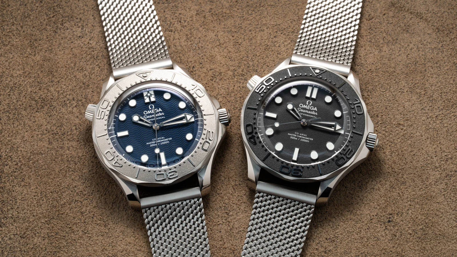 Omega Seamaster Diver 300M "James Bond" and "Spectre" Editions