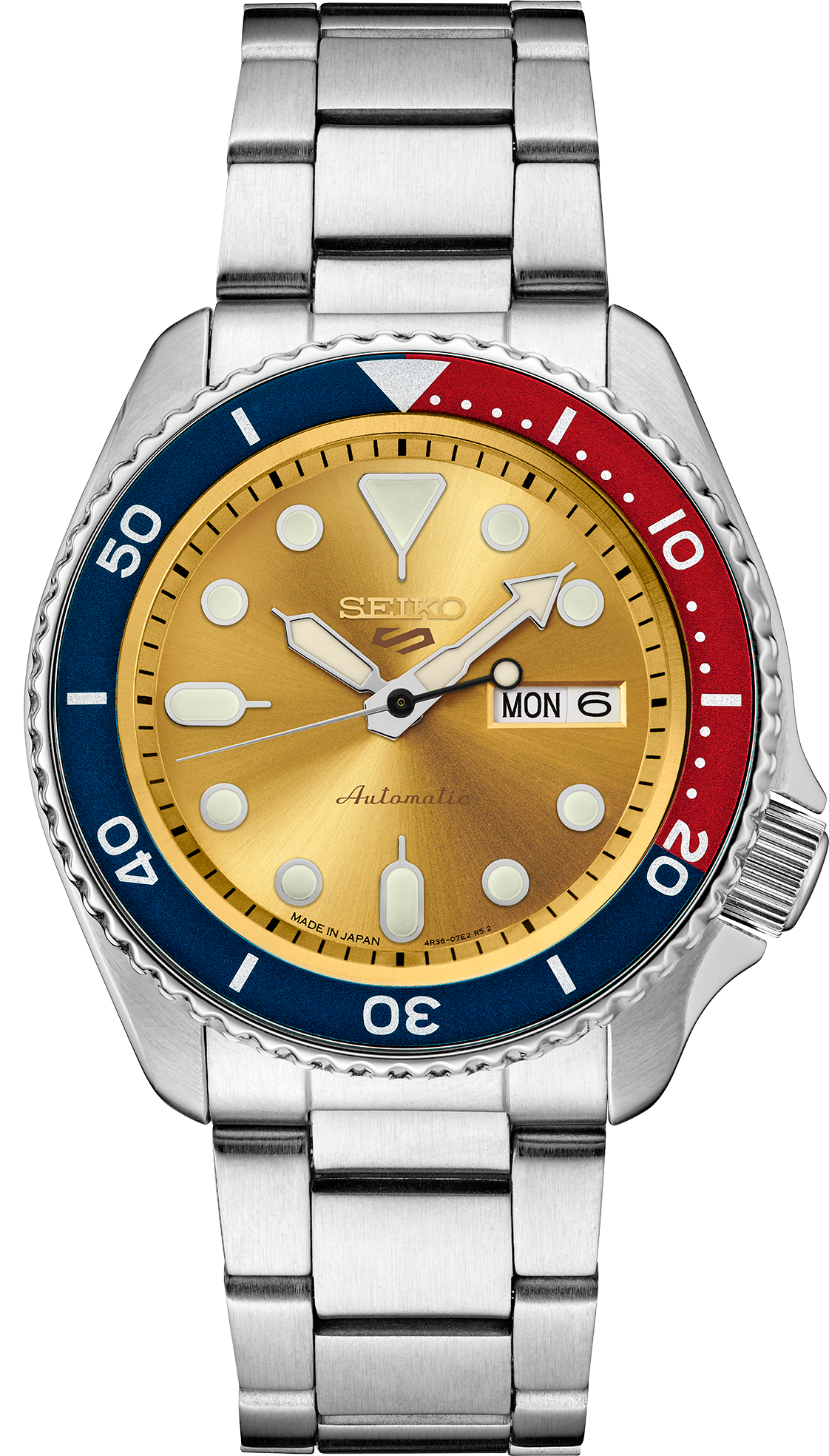 Seiko 5 diver outlet pepsi