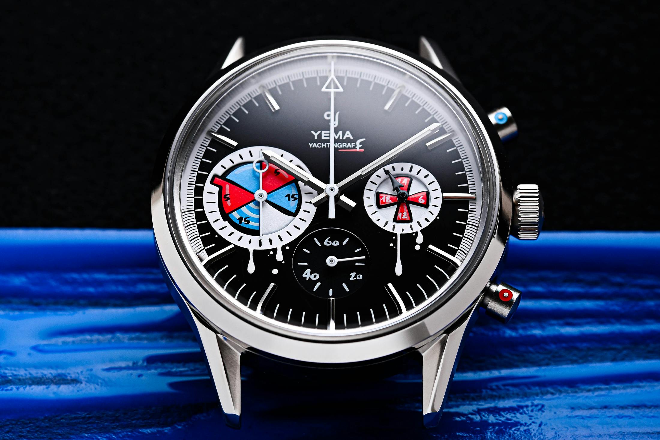 the Yema x seconde/seconde Yachtingraff