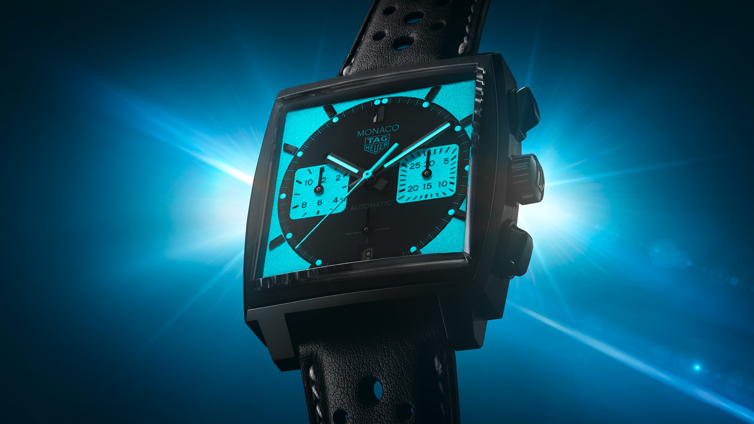 TAG Heuer Turns On The Brights With The New Lume Dial Monaco