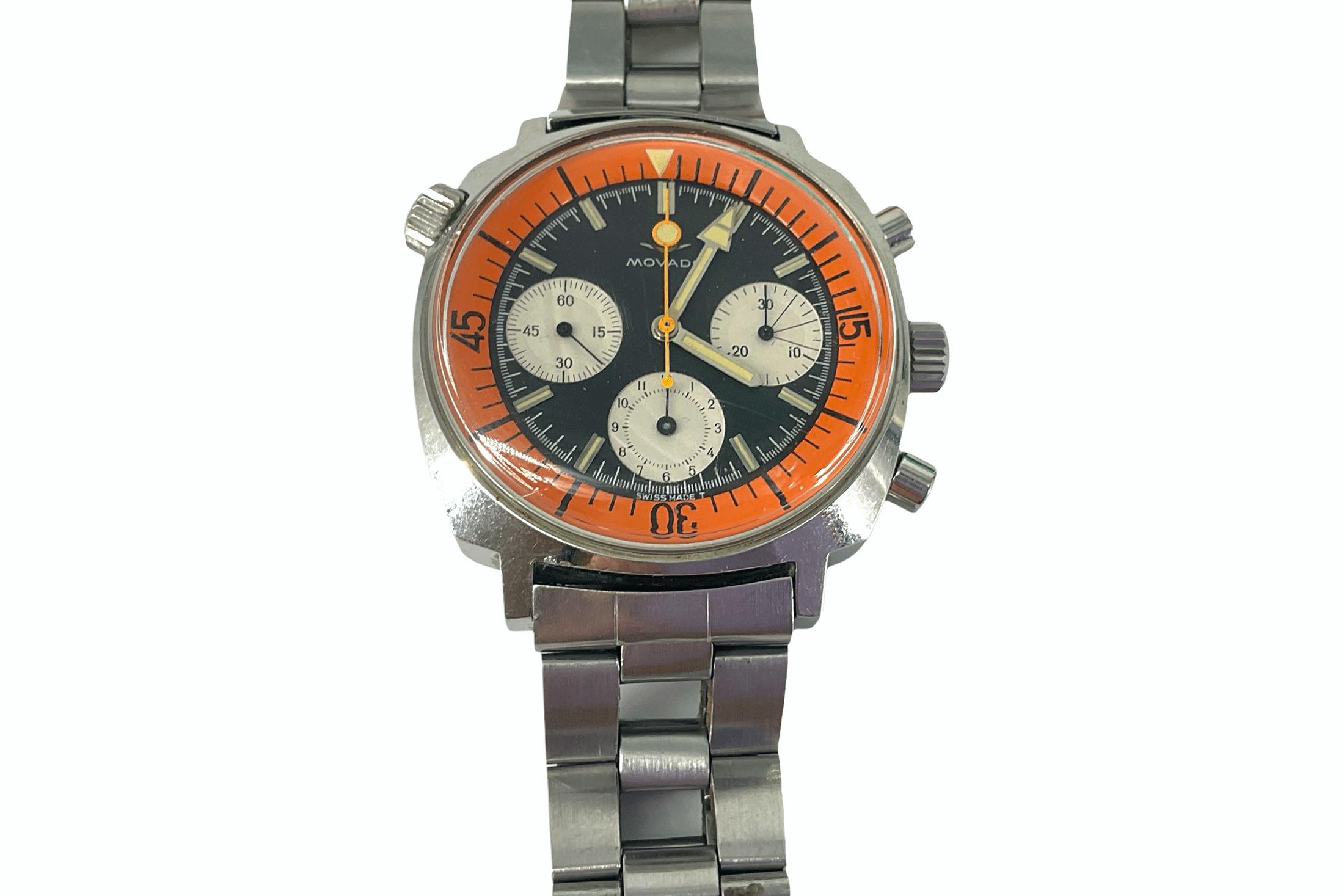 A Hamilton Cross Country, A Heuer Titanium Quartz, A Movado Super Sub Sea Chronograph, And More