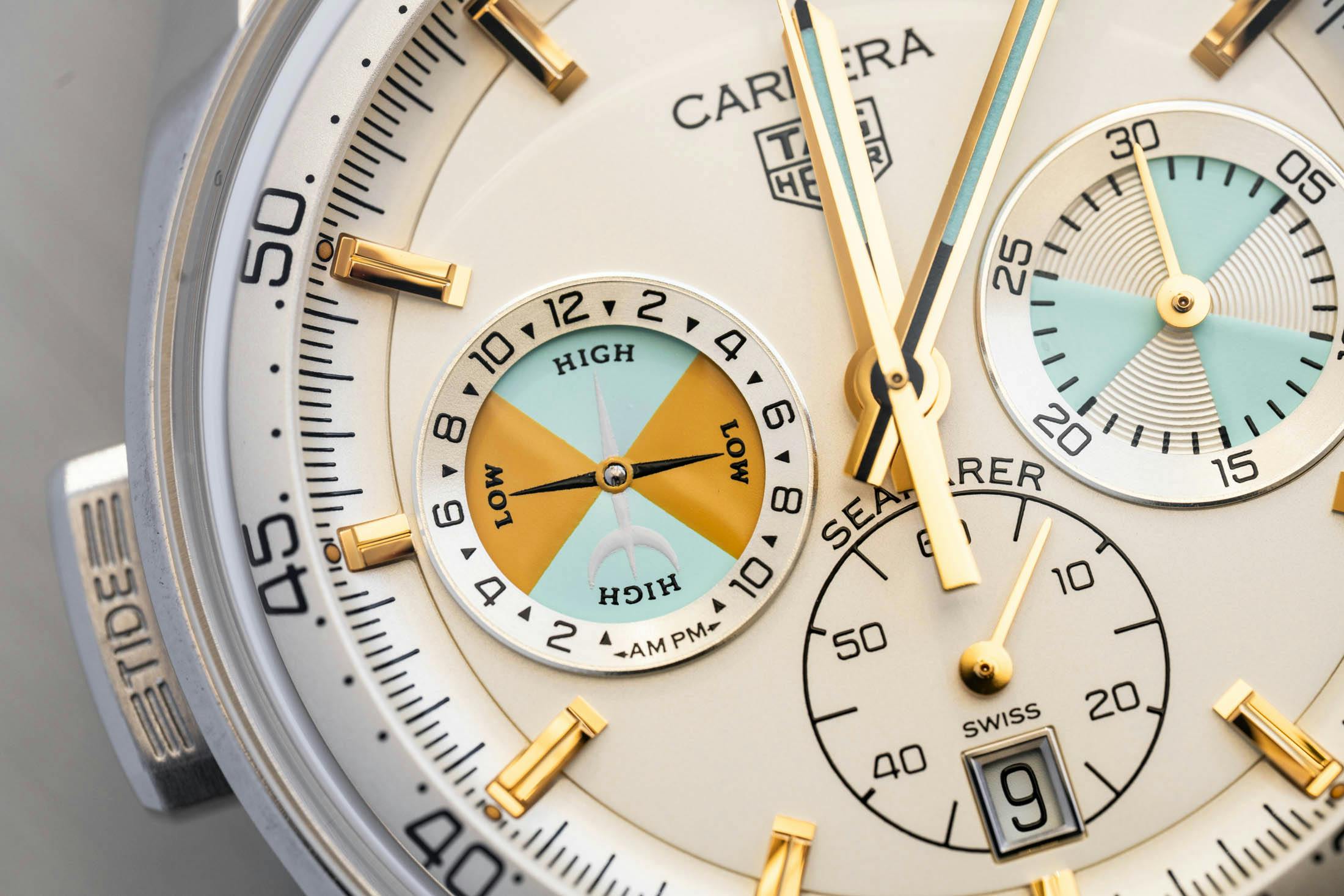 TAG Heuer Seafarer Dial Closeup