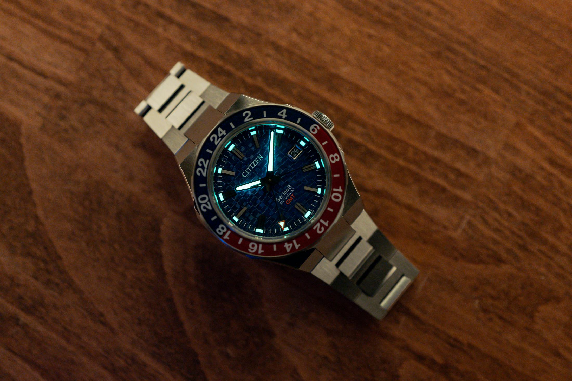 citizen series 8 gmt