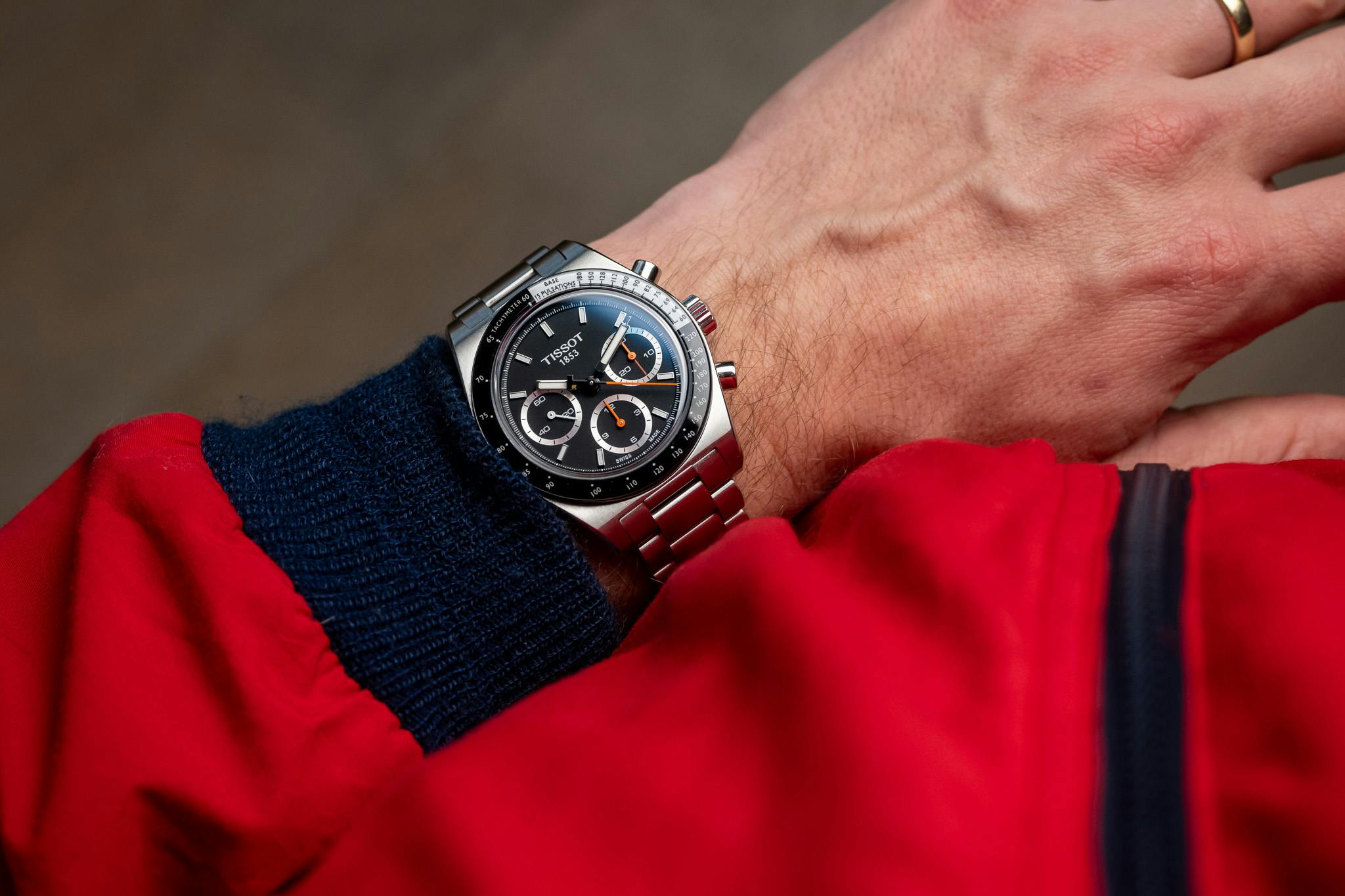 tissot pr 516 mechanical chronograph