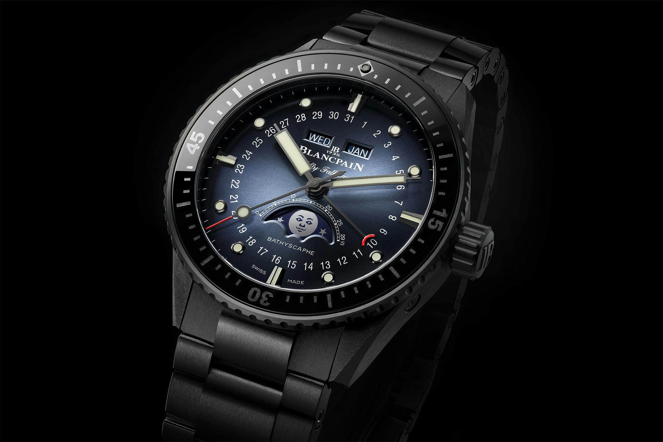 Blancpain Fifty Fathoms Bathyscaphe Complete Calendar