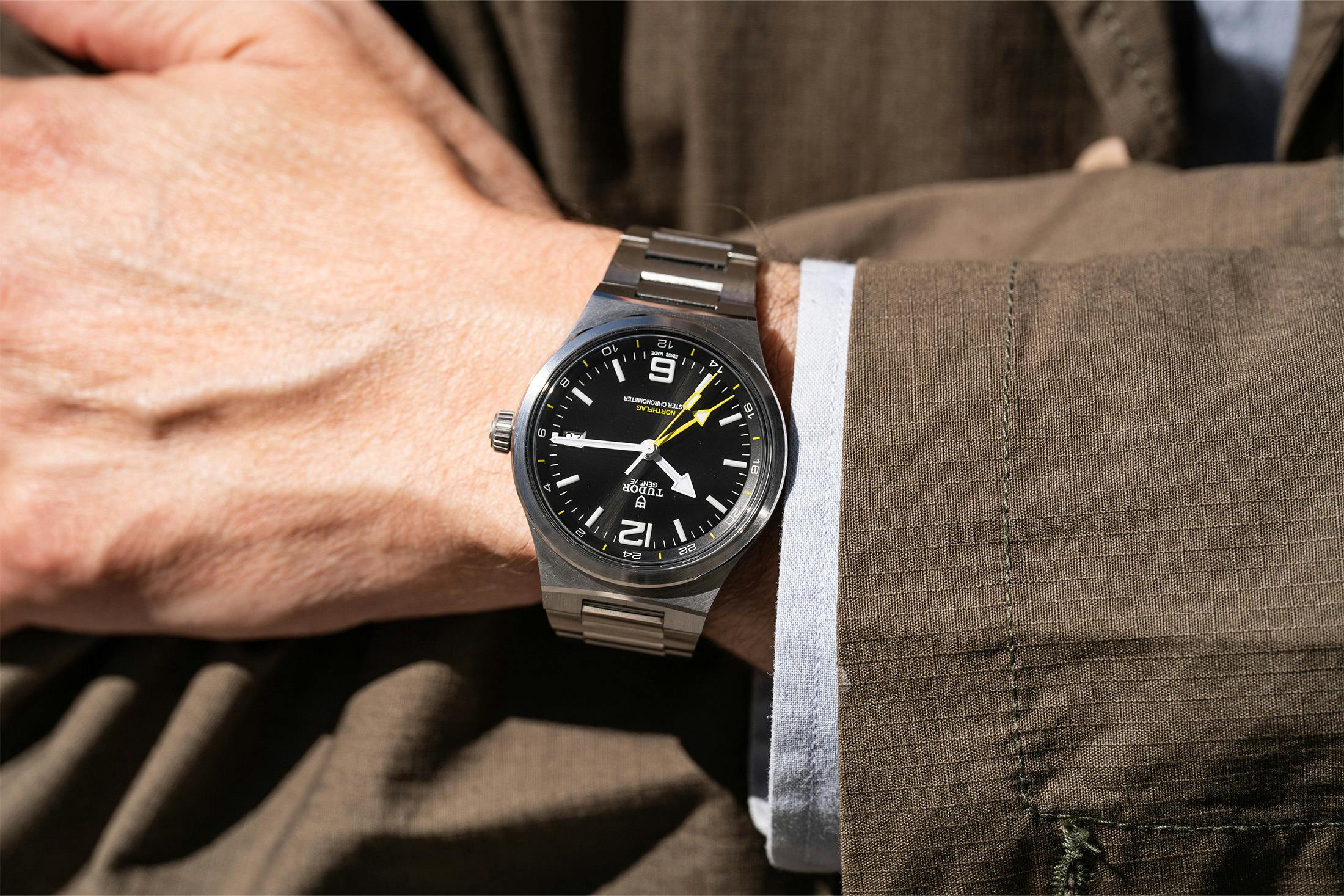 Tudor Northflag Wristshot