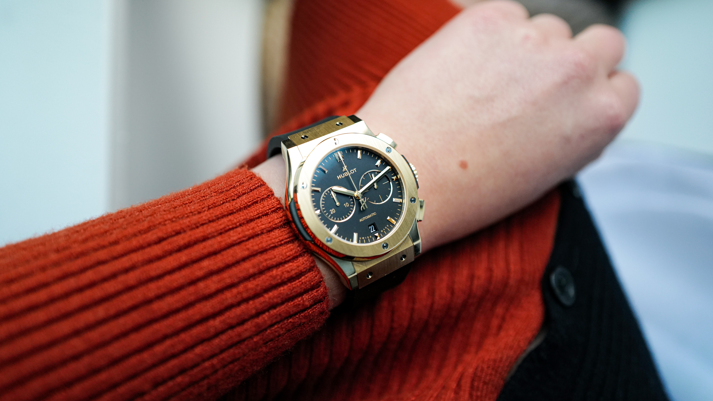 Hublot hotsell chronograph gold