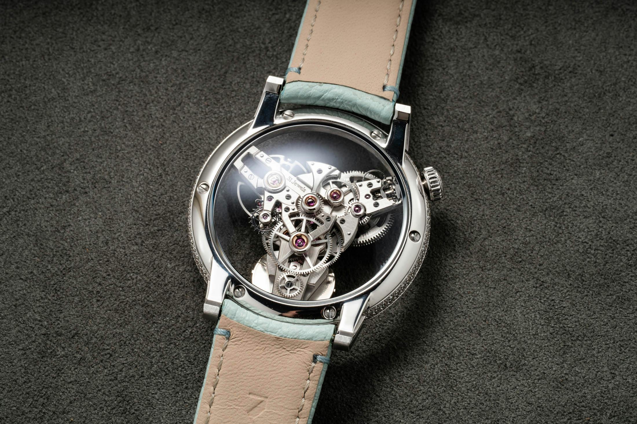 MB&F SP One Pavée Caseback