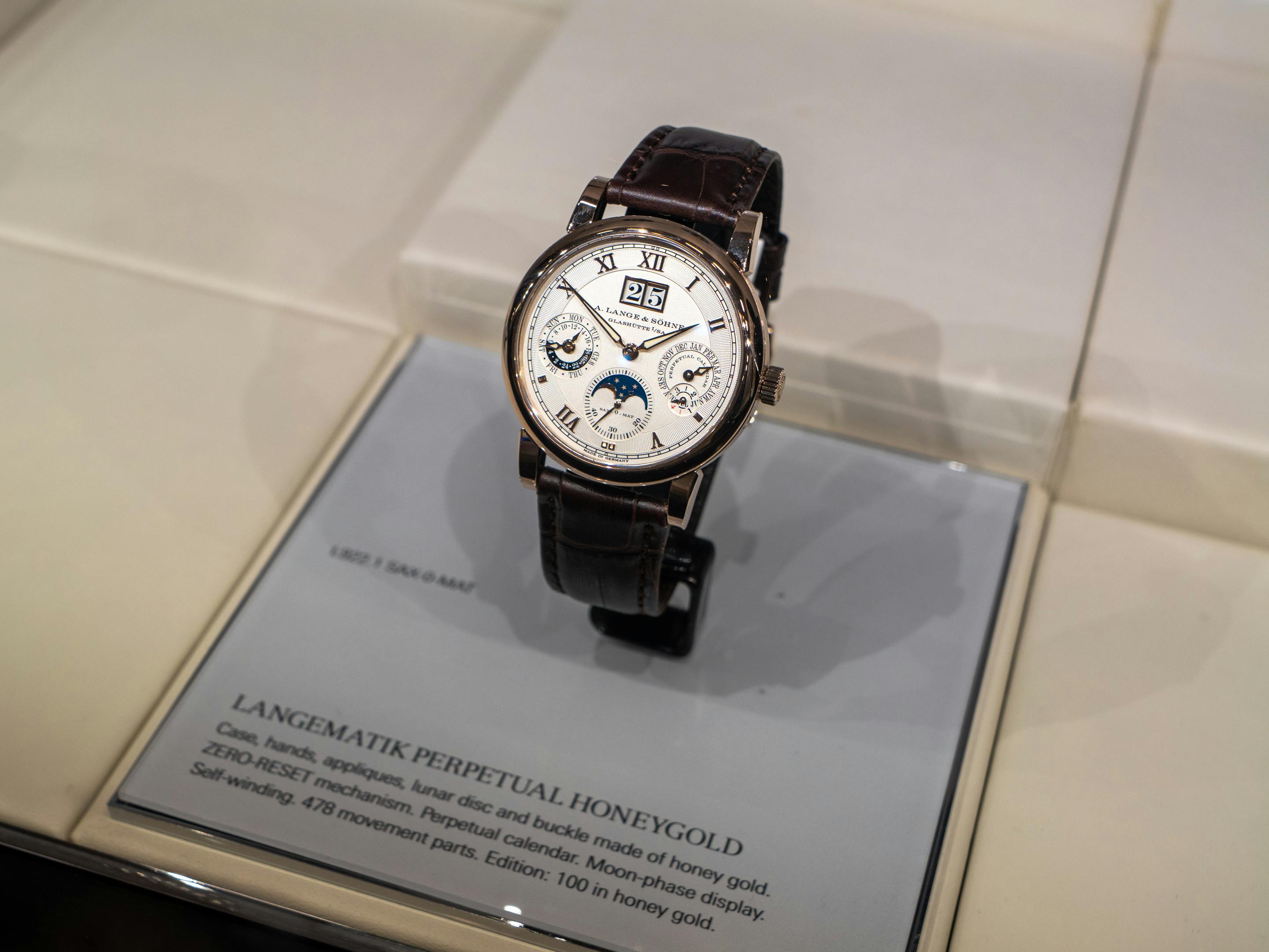 A. Lange & Söhne Langematik Perpetual Honeygold