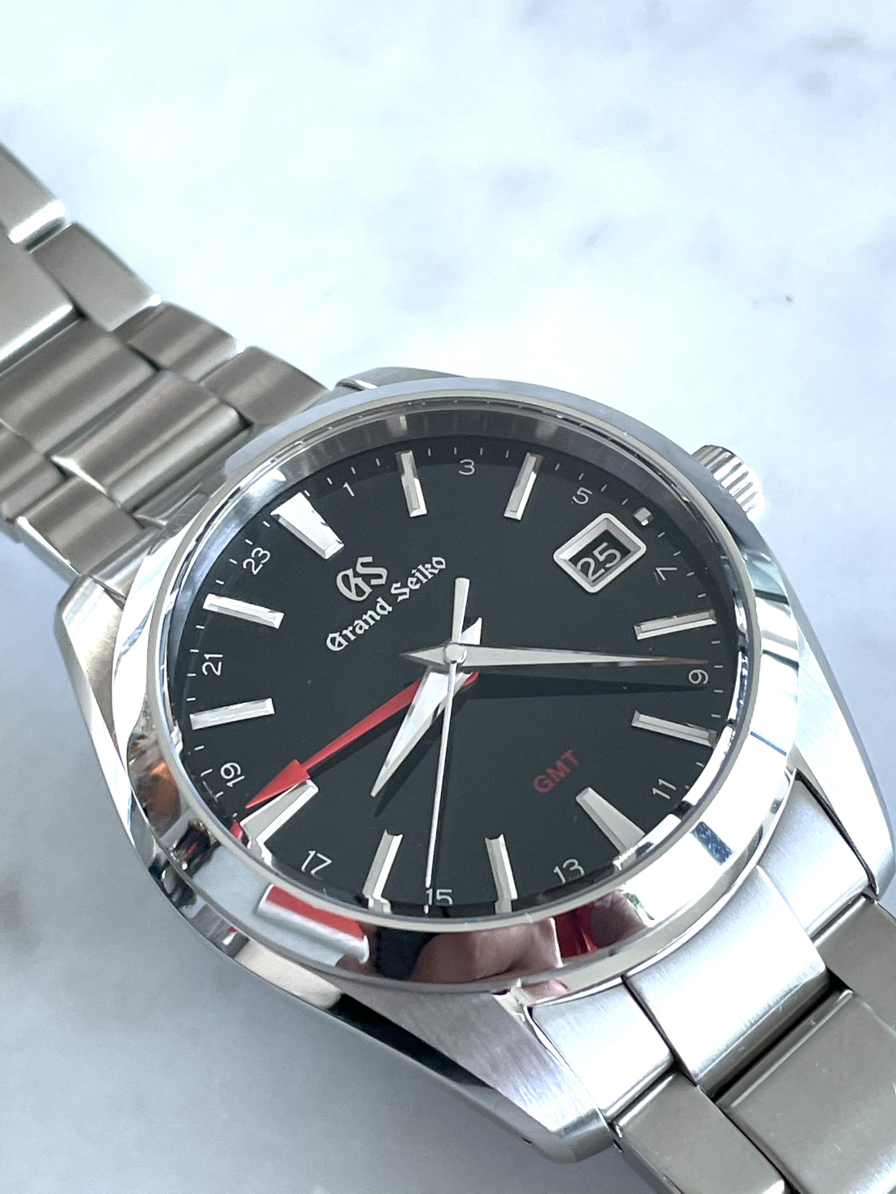 Grand Seiko SBGN013 GMT Black Dial SBGN013 — Hodinkee Community