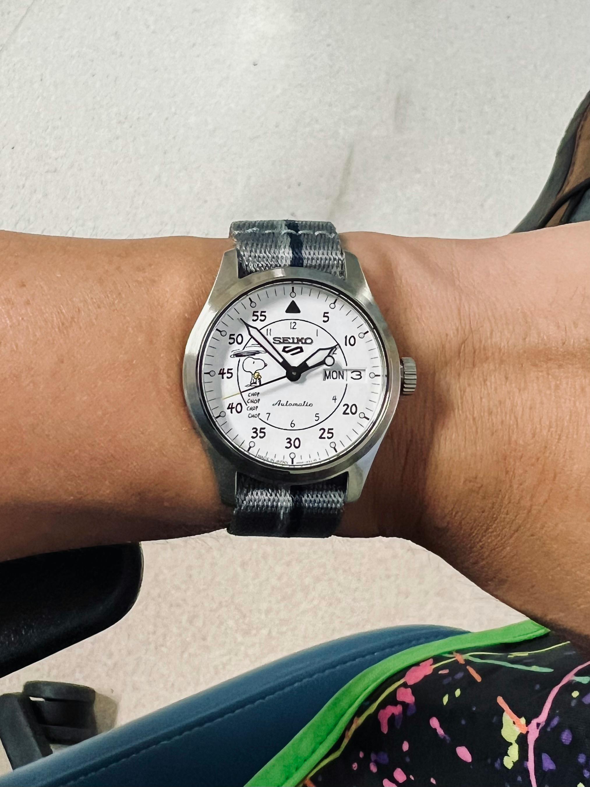 Seiko 5 Sports 55th Anniversary Peanuts Limited — Hodinkee Community