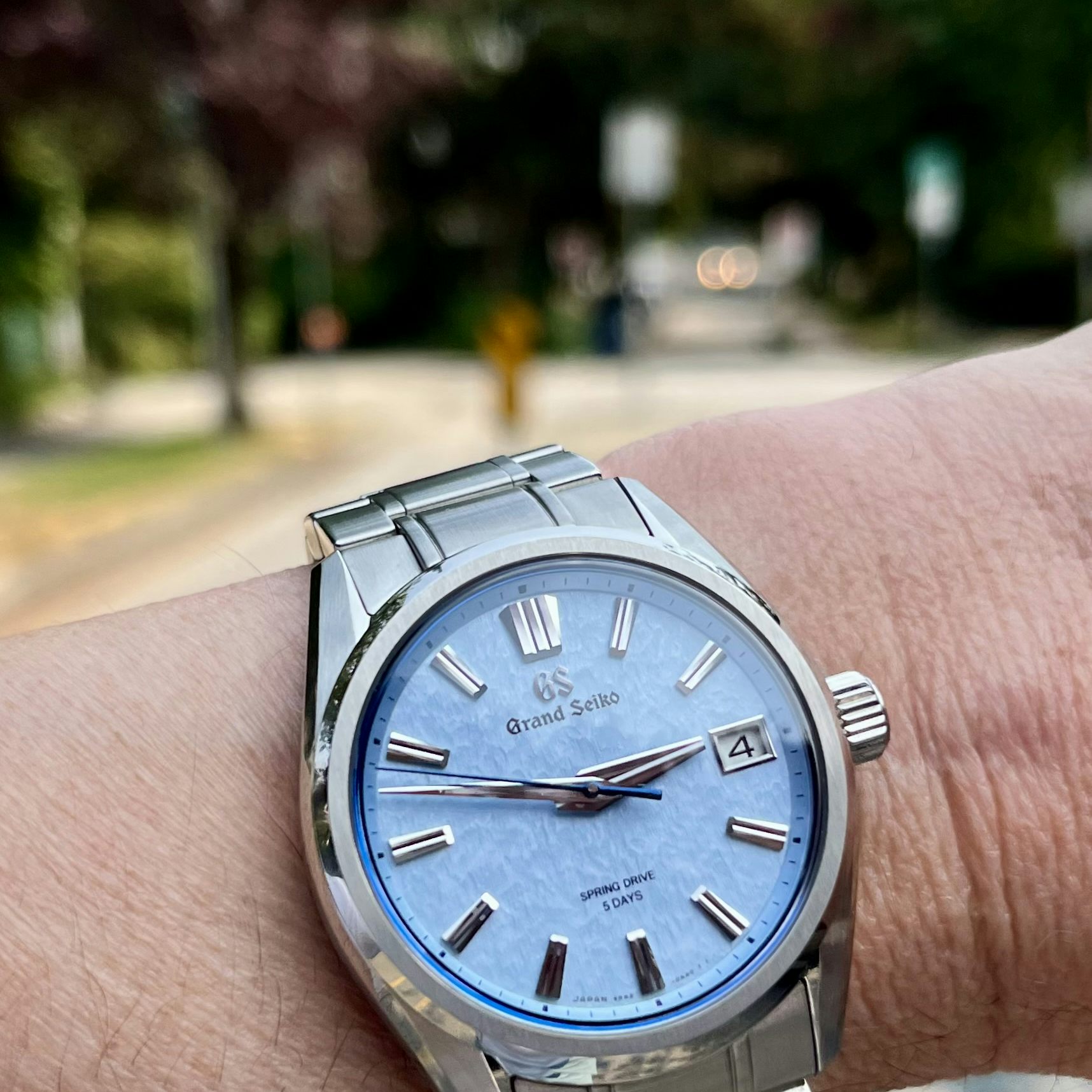 Grand top seiko blue