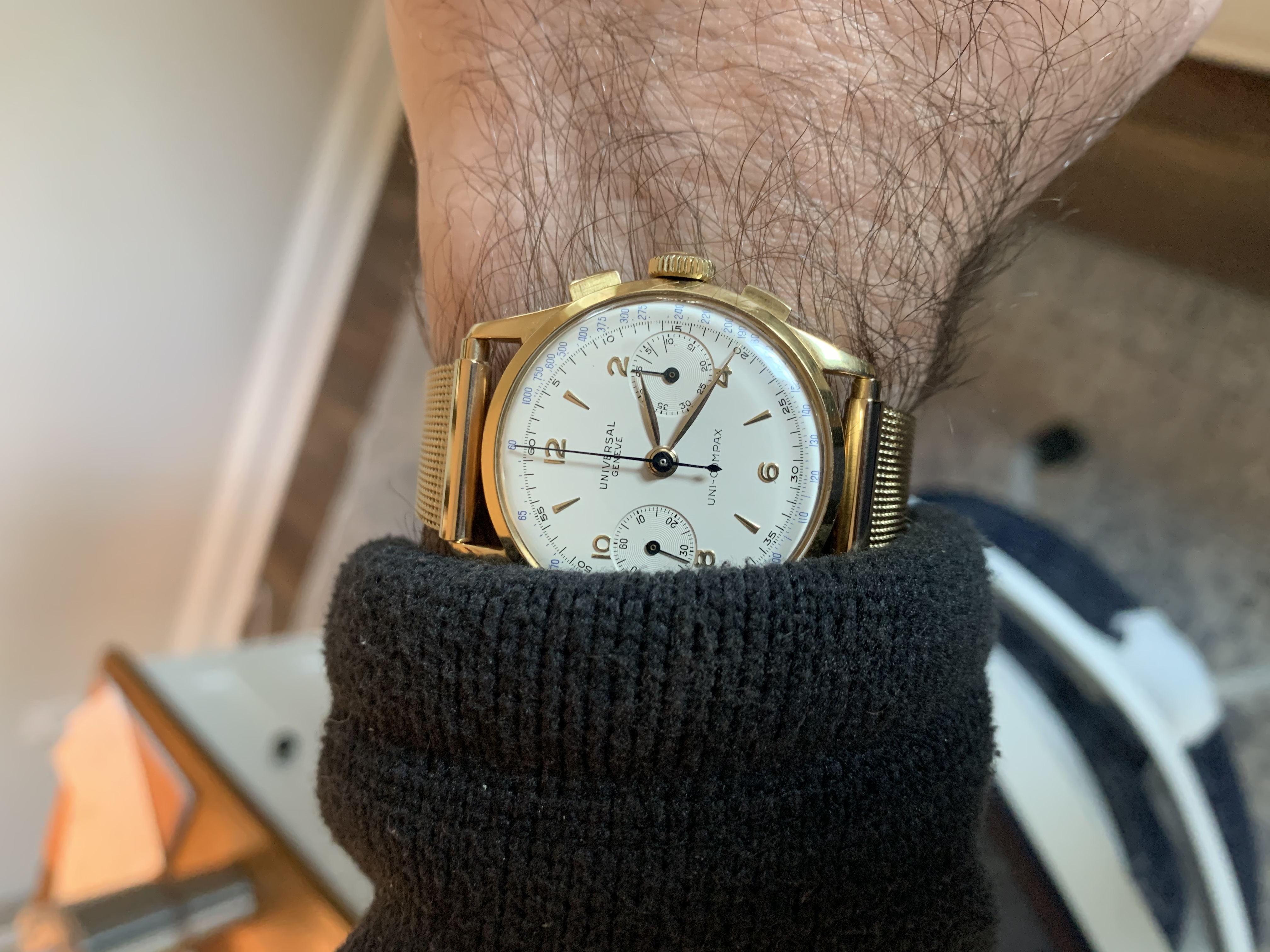 1950's Universal Genève Uni-Compax 12445 — Hodinkee Community