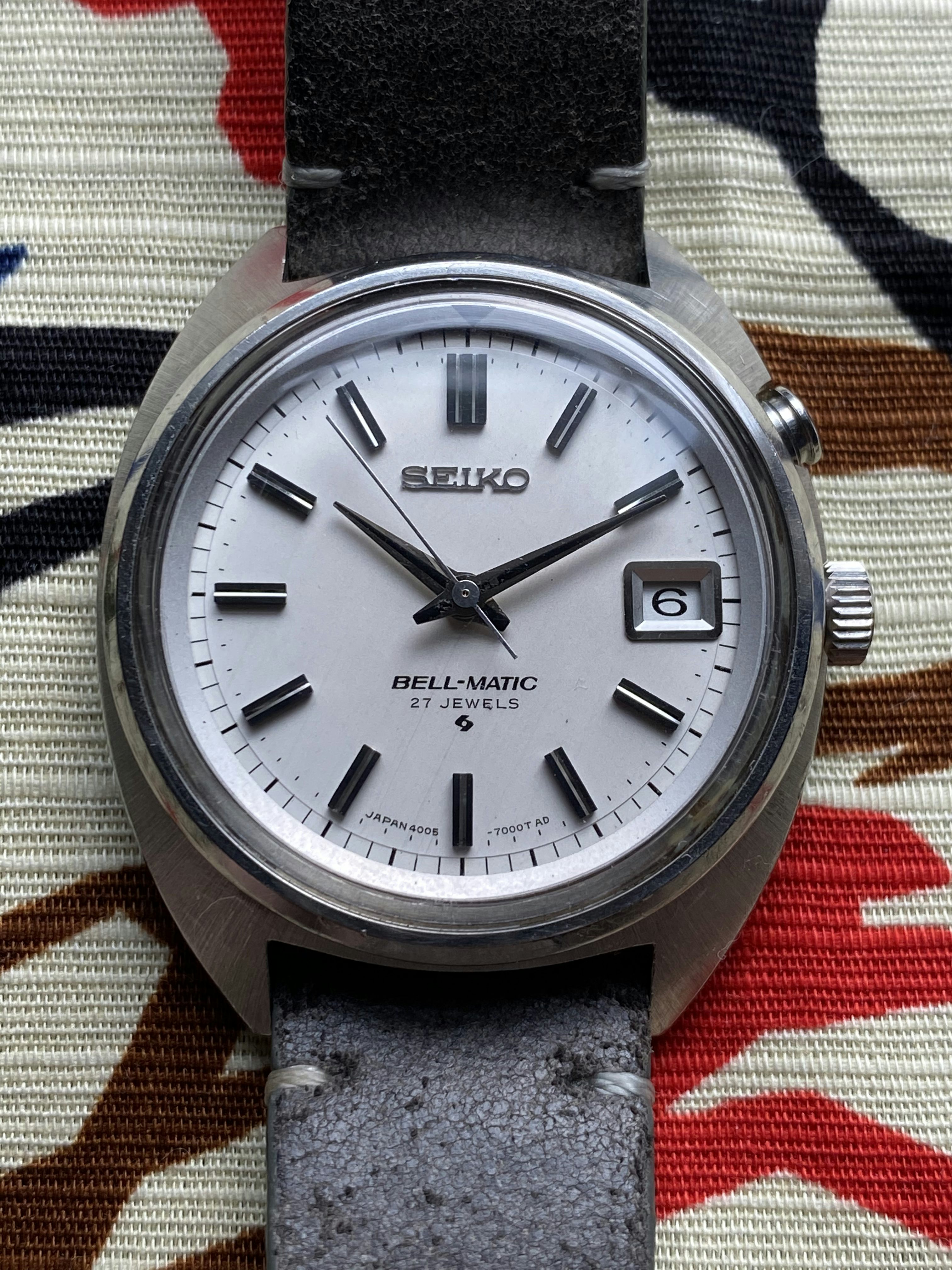 1968 Seiko Bell-Matic 4005-7000 — Hodinkee Community