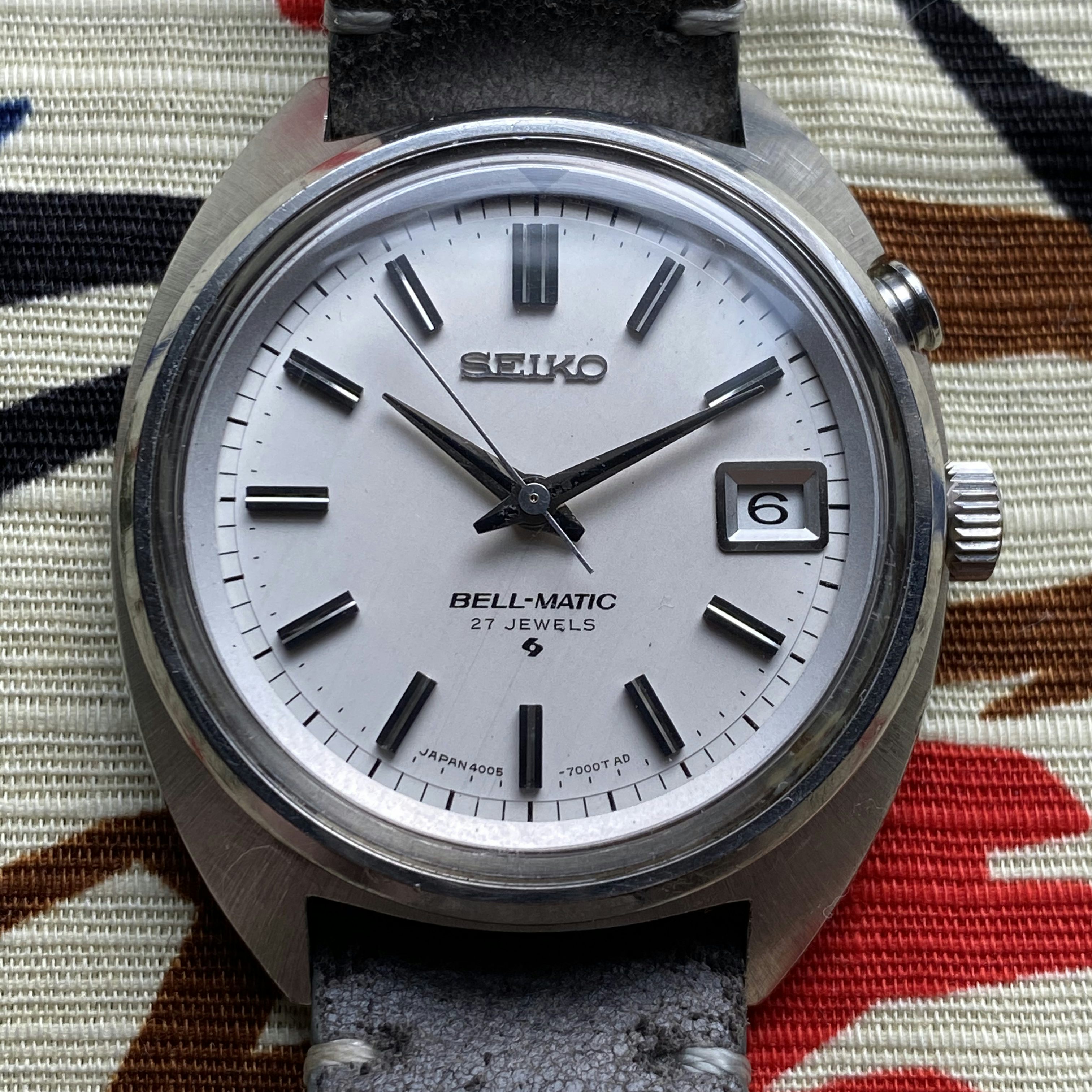 1968 Seiko Bell-Matic 4005-7000 — Hodinkee Community