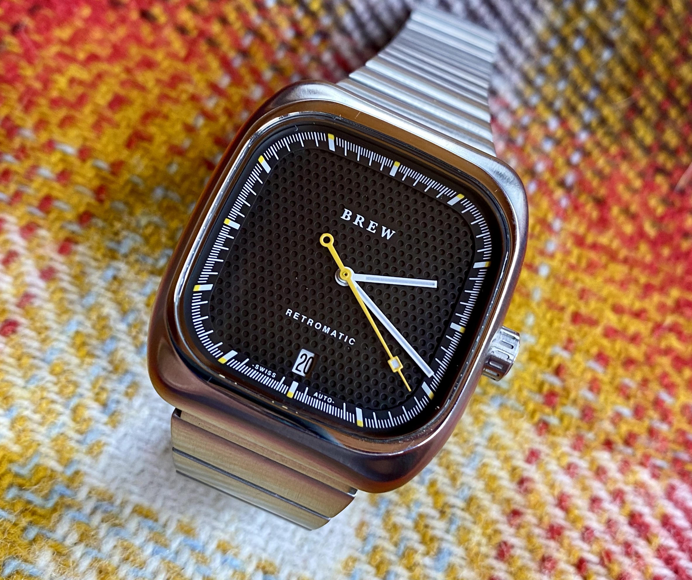 Espresso Machine Brew Retromatic Watch Buy Brand Retrograph