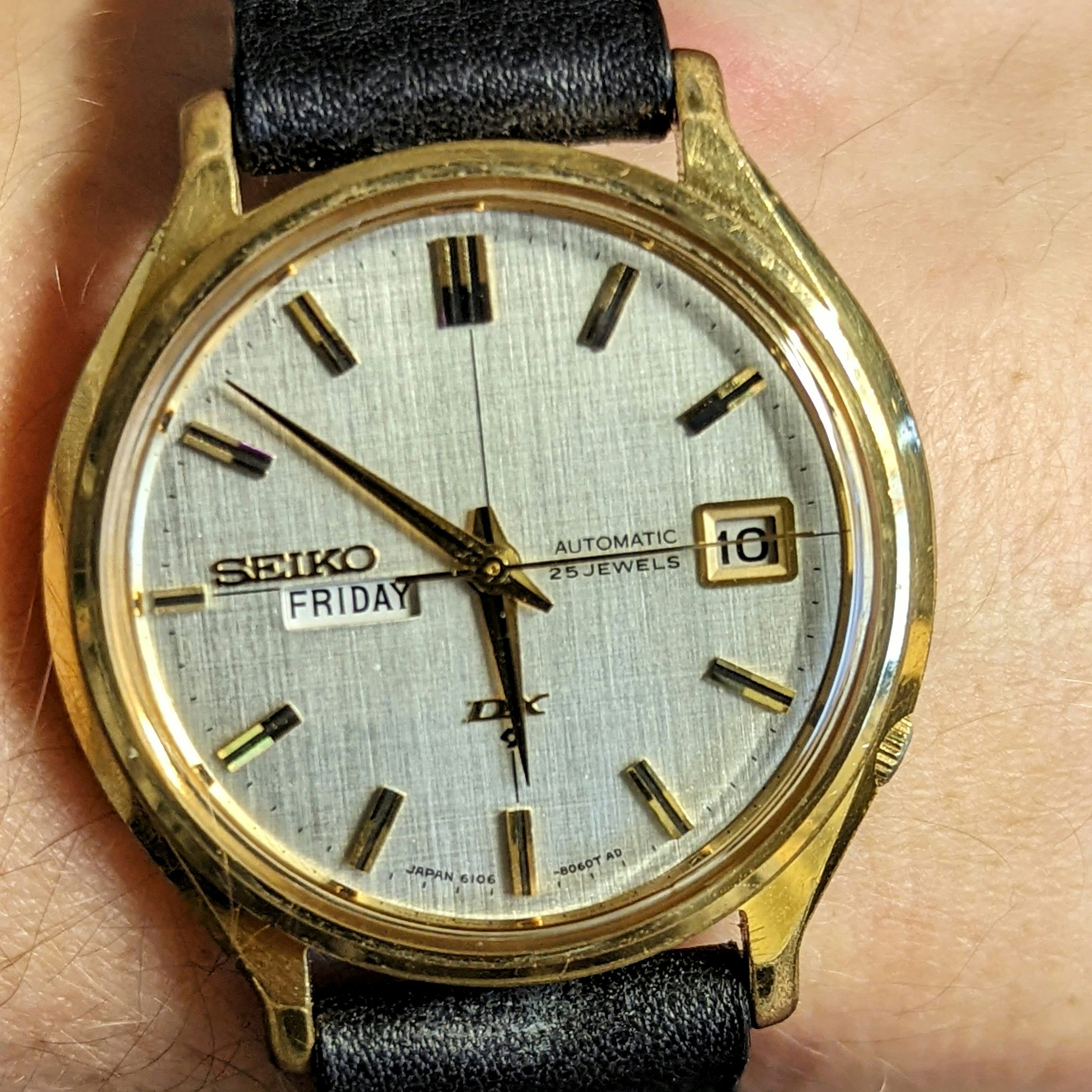 Seiko dx sales 6106 automatic