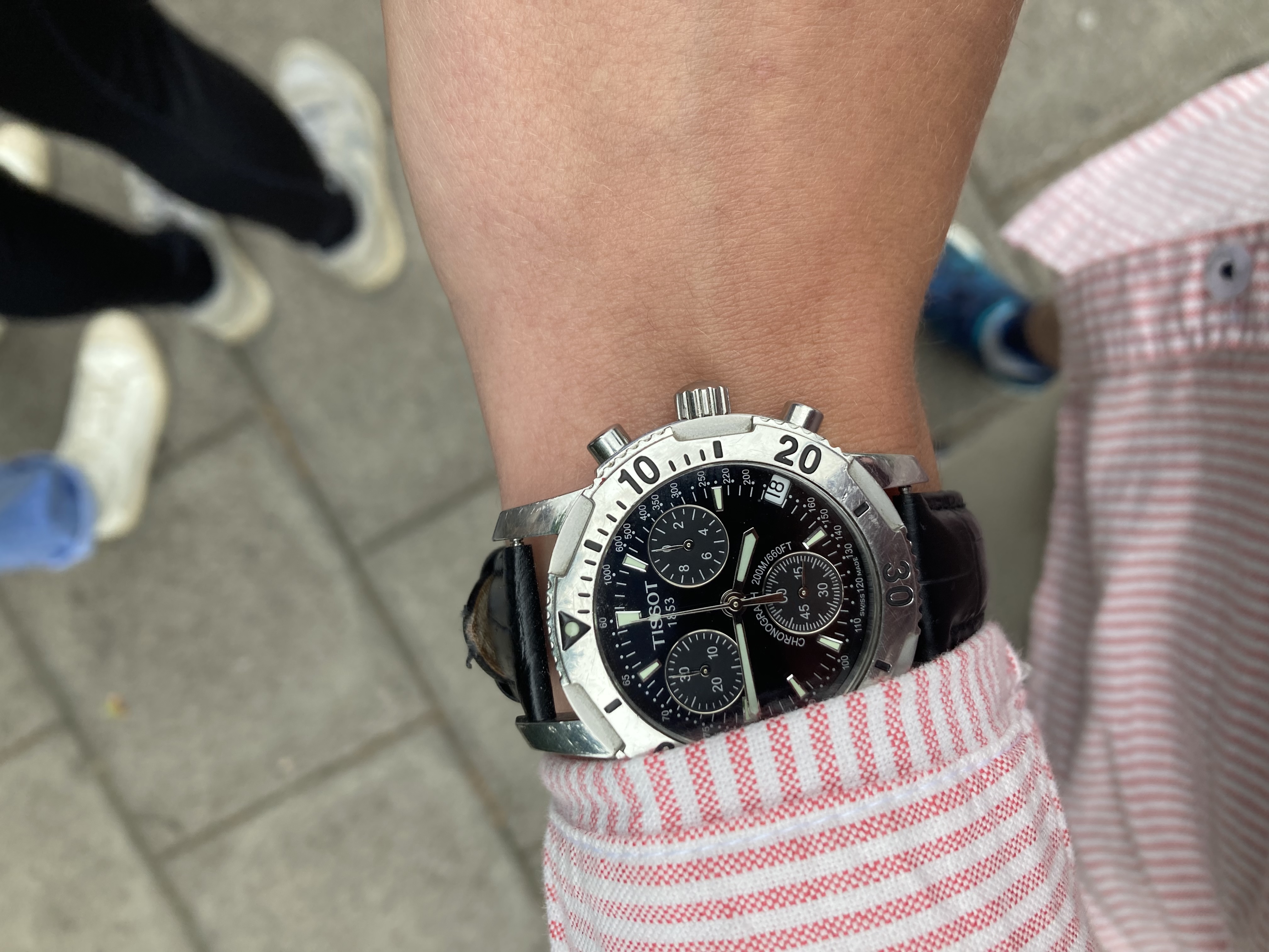 W223-E71-34 ◎ TISSOT ティソ T362/462 メンズ クオーツ 腕時計 現状品① ◎ Tissot Prs200 T362⁄462 |