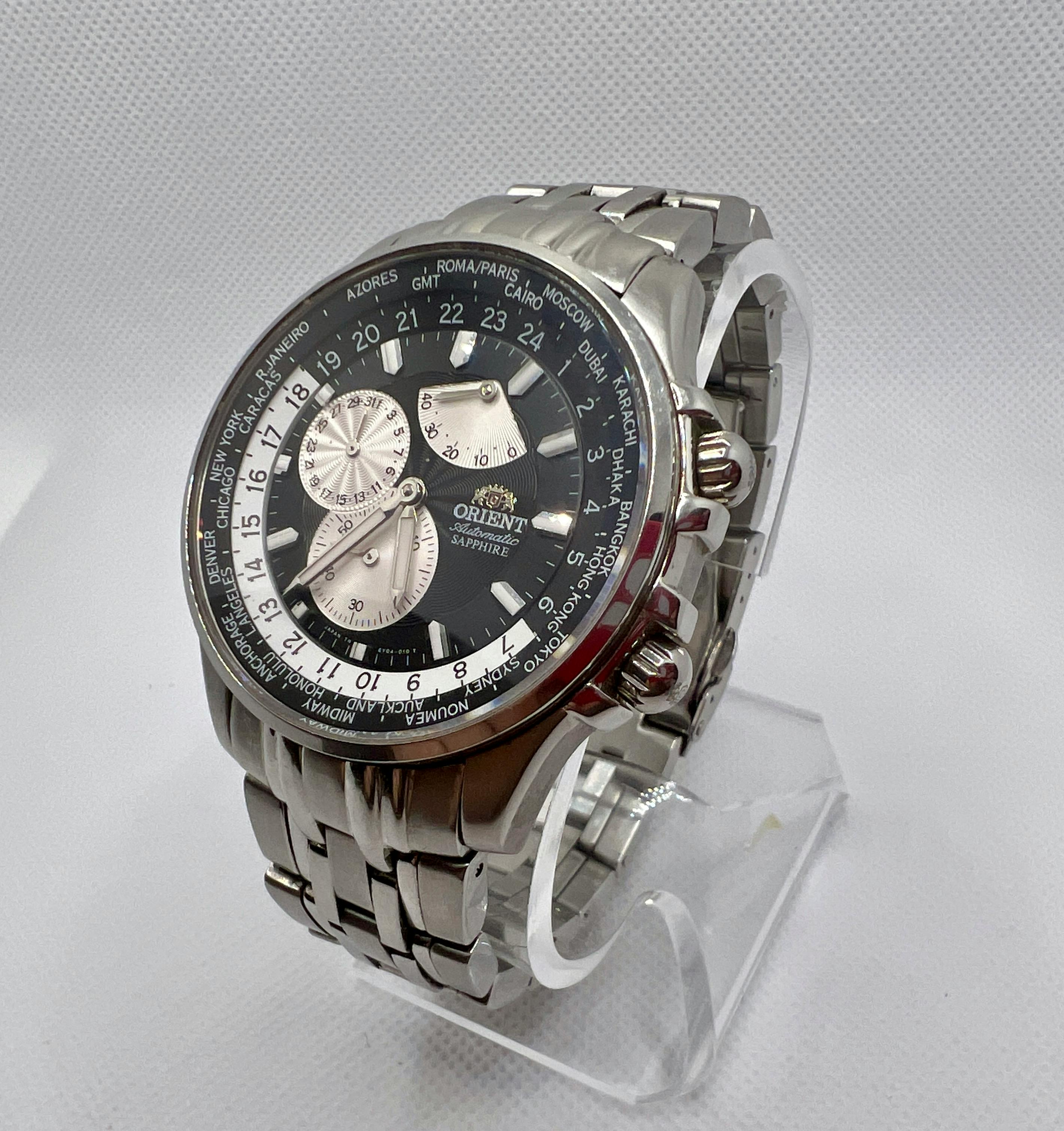 ω☆オードリー☆ωページ Orient Executive Worldtimer “Sightseer” CEY04002B — Hodinkee Community