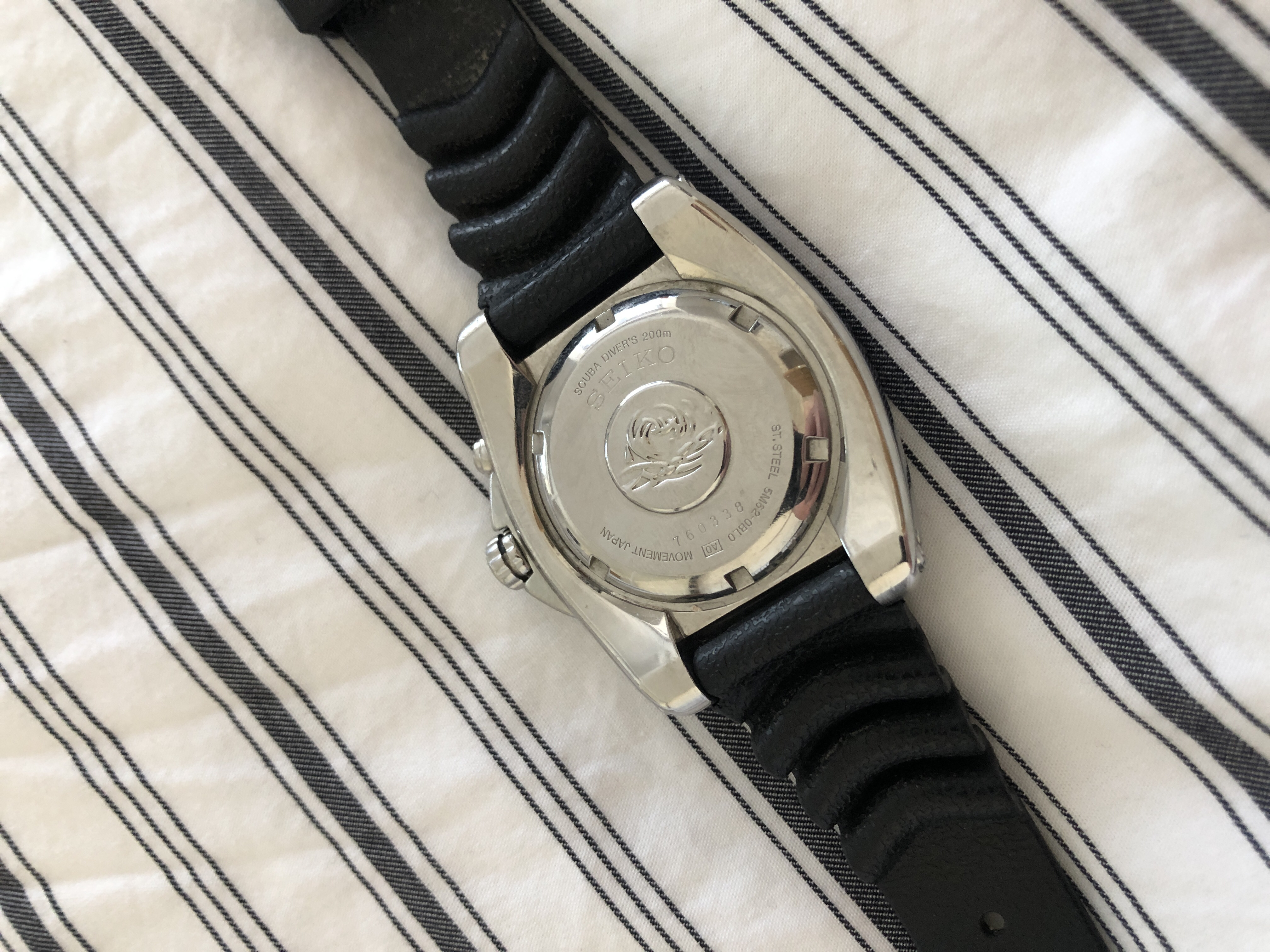 Seiko 5m62 movement hot sale