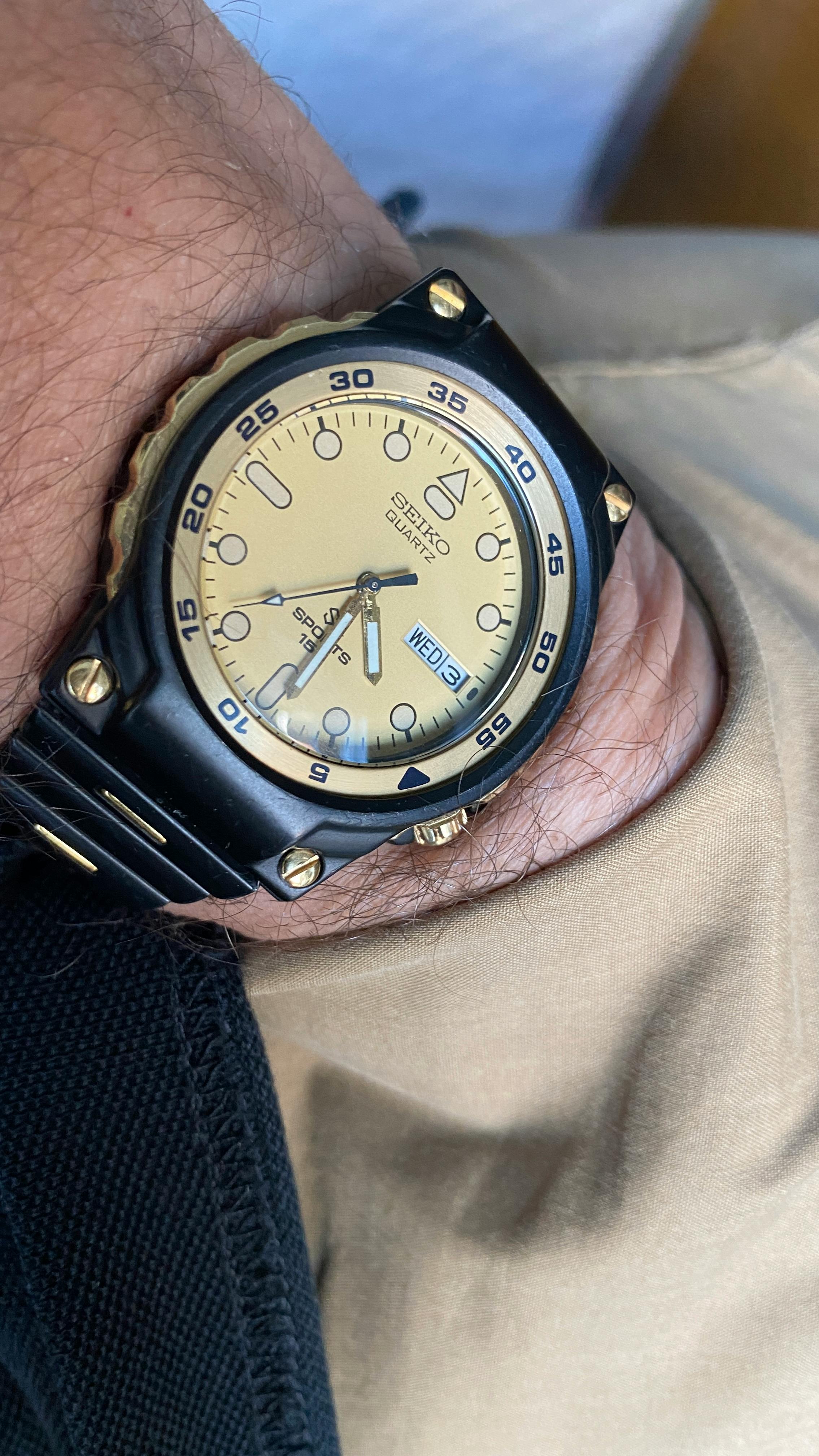 1980's Seiko SQ Sports 150 5H23-6379 — Hodinkee Community