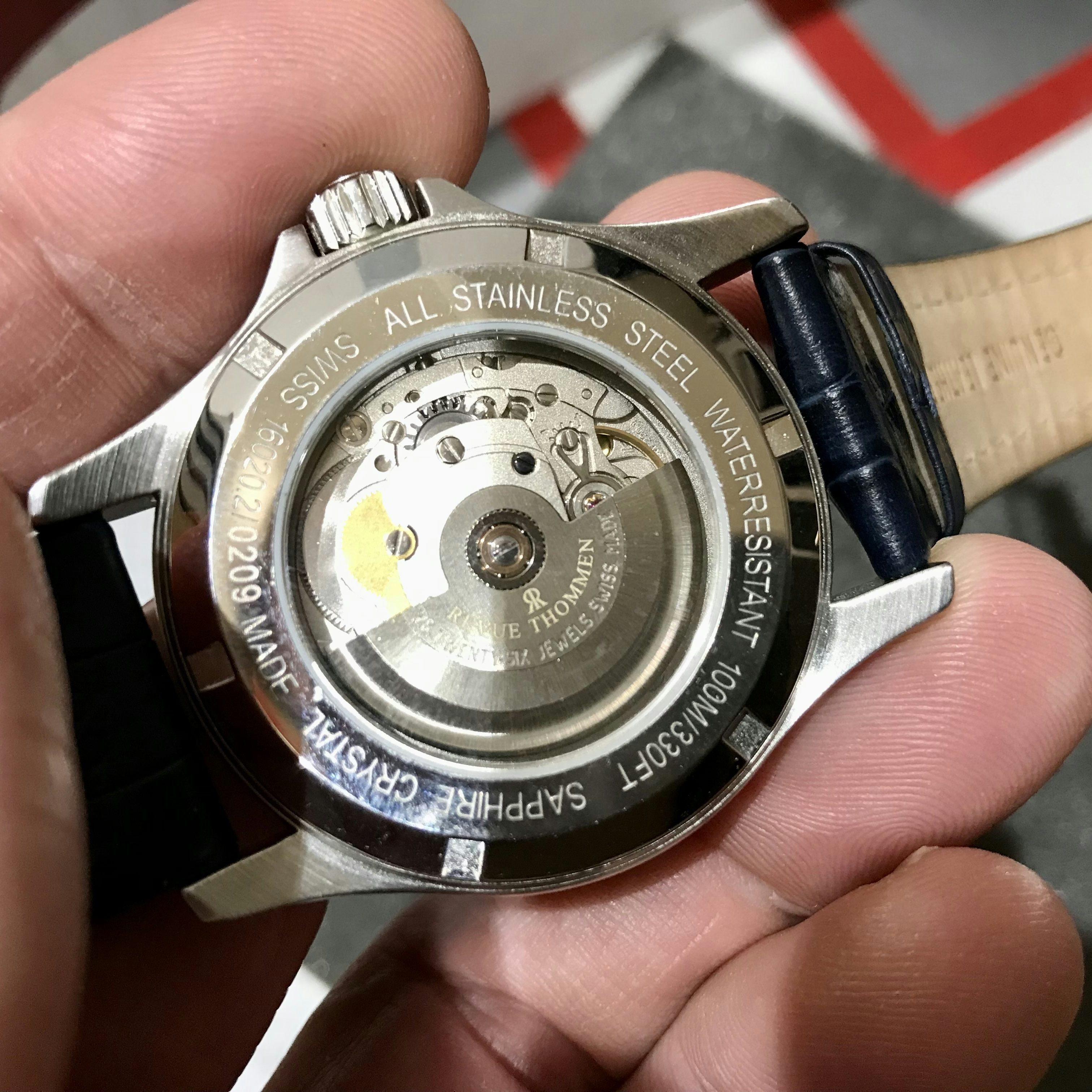 Revue thommen airspeed day date automatic watch online