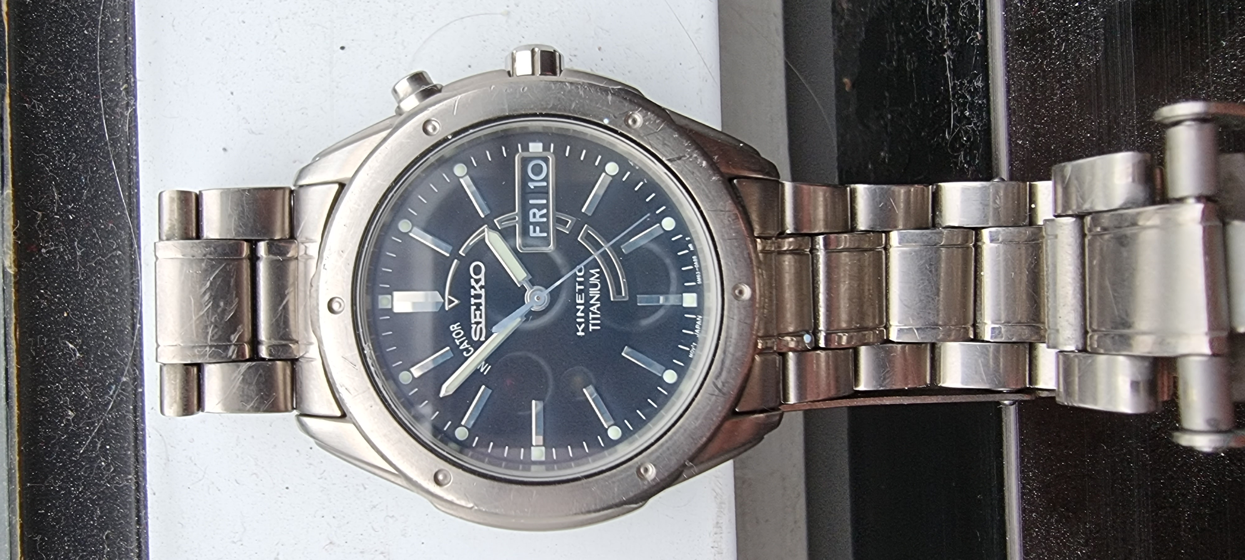 1990 s Seiko Kinetic Titanium 5M63 0A60 Hodinkee Community