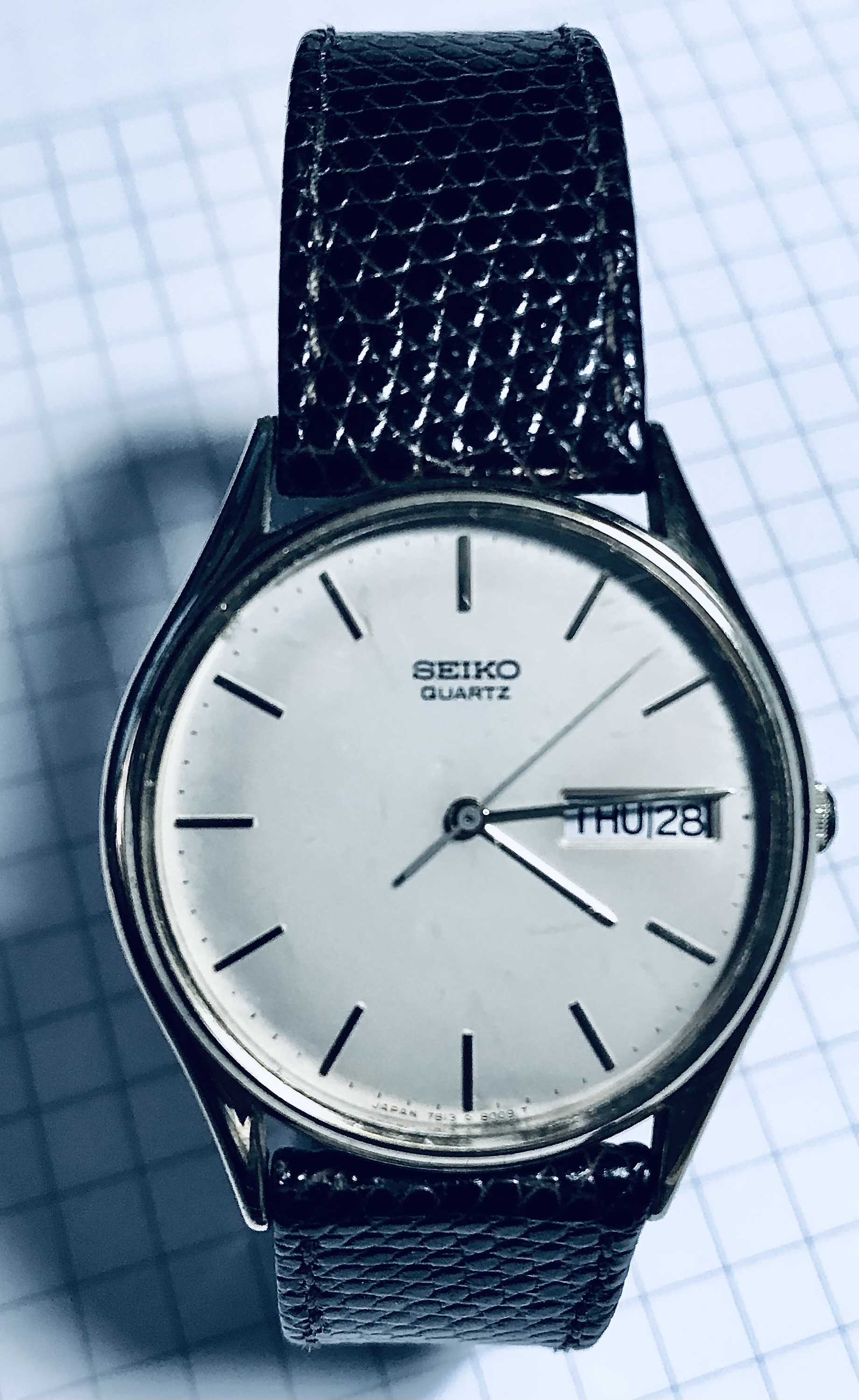Ｑ 1978 Seiko Quartz 7813-8019 — Hodinkee Community