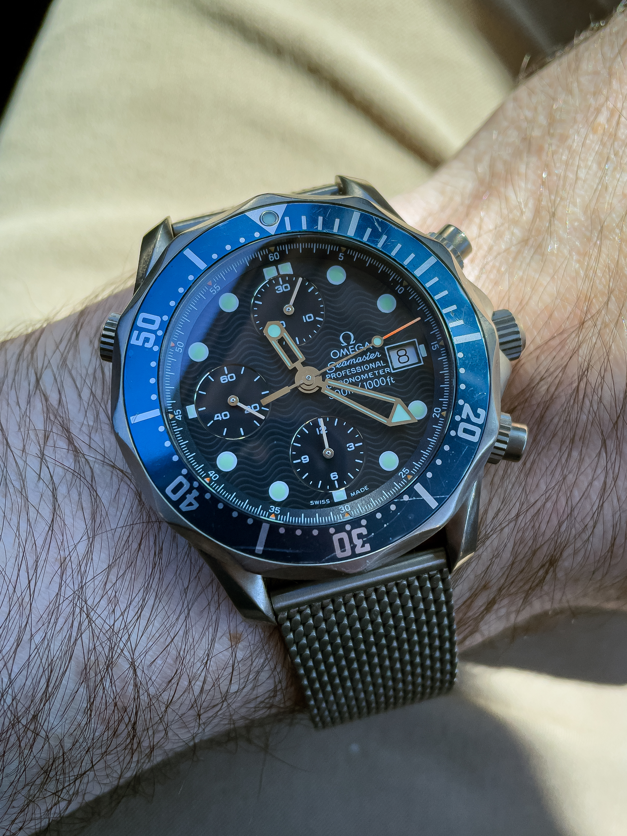 1999 Omega SMP Chrono Ti 2298.80 — Hodinkee Community