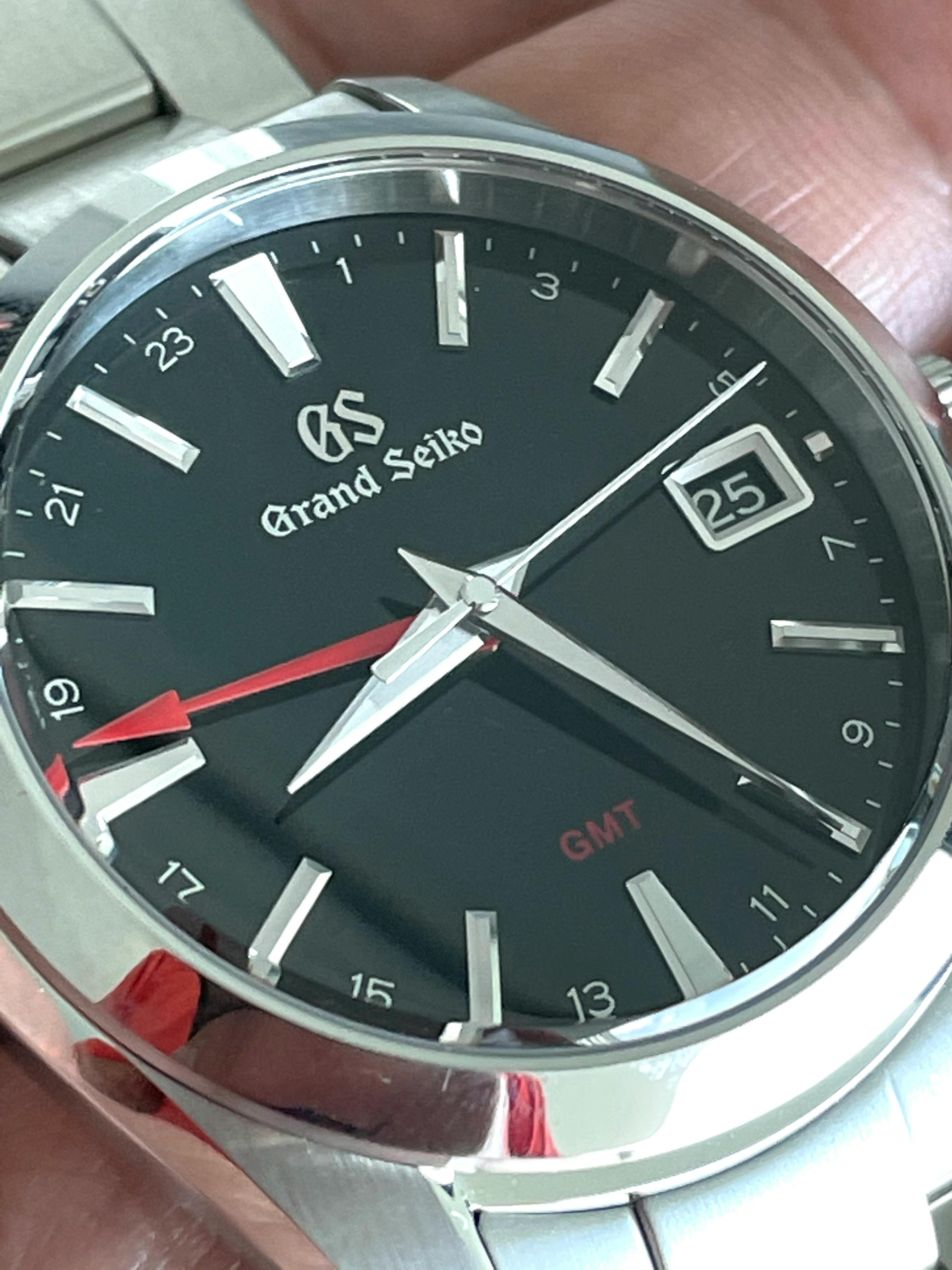 Grand Seiko SBGN013 GMT Black Dial SBGN013 — Hodinkee Community