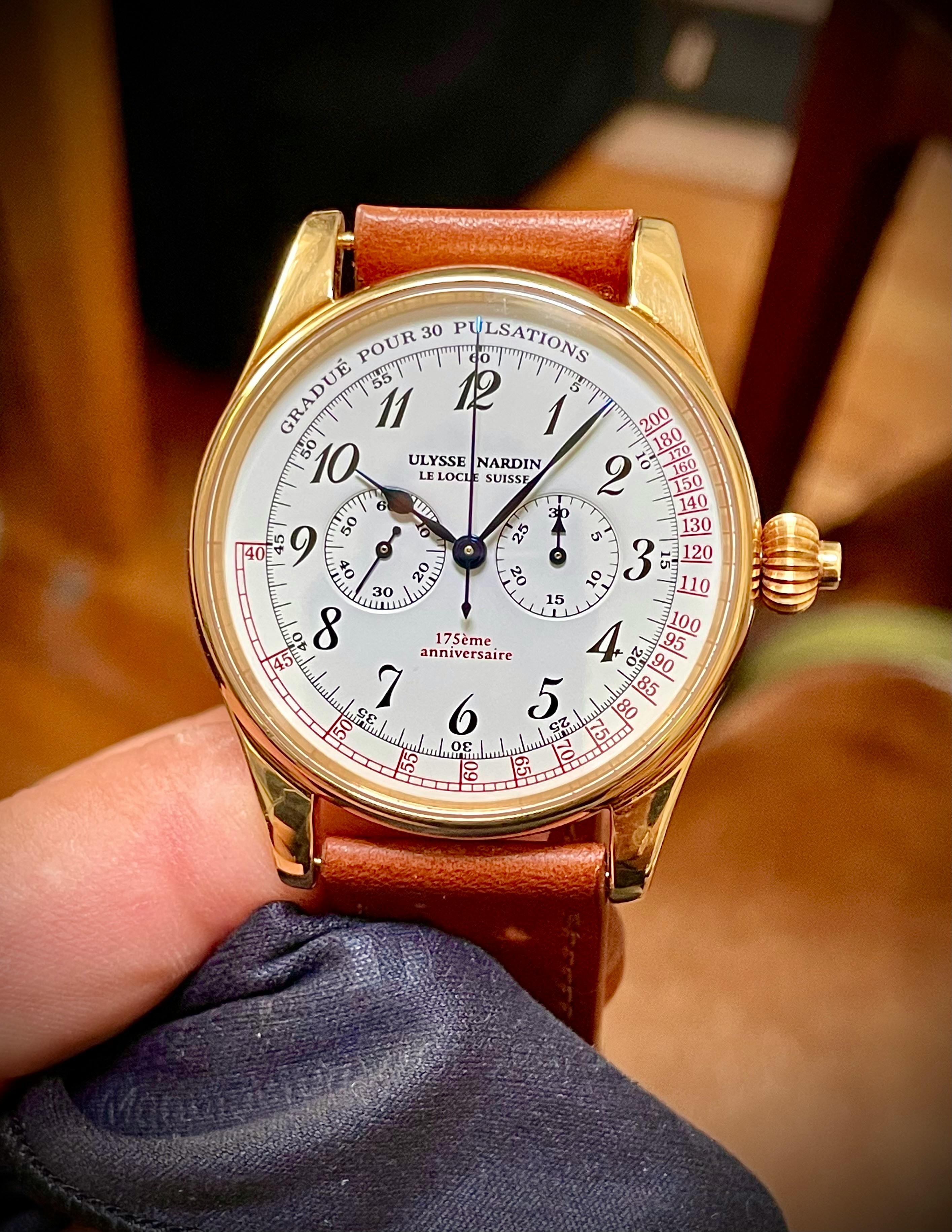 1990's Ulysse Nardin 175th Anniversary Monopusher — Hodinkee Community
