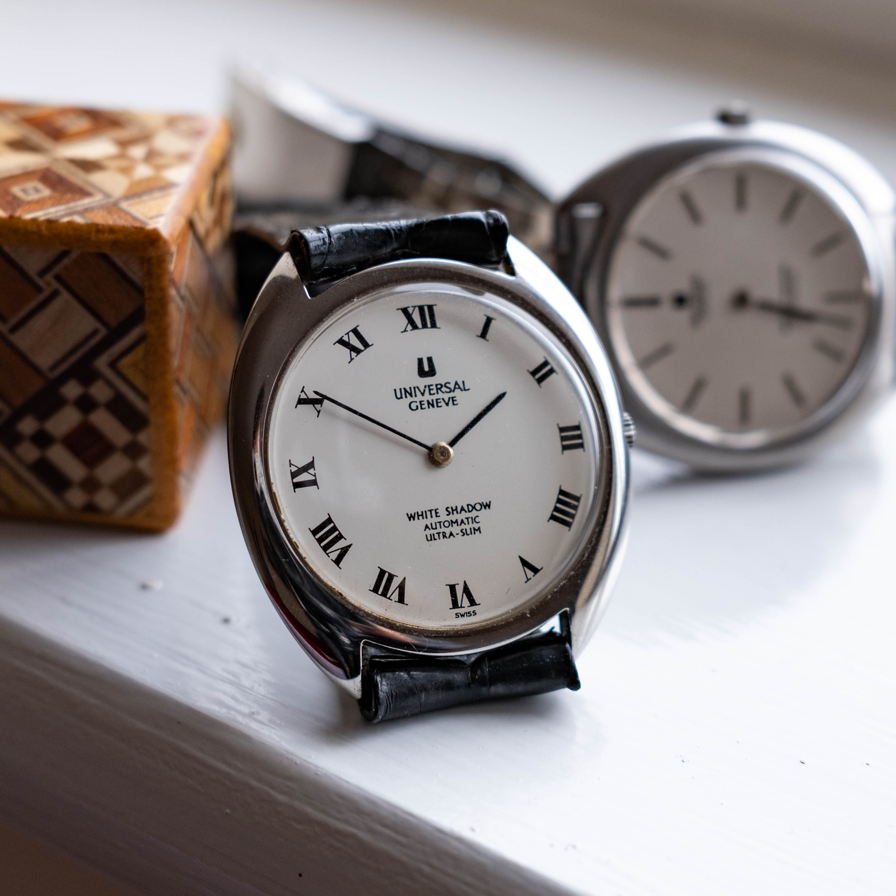 Vintage Hodinkee Universal Geneve Massena Lab Uni-Racer Watch