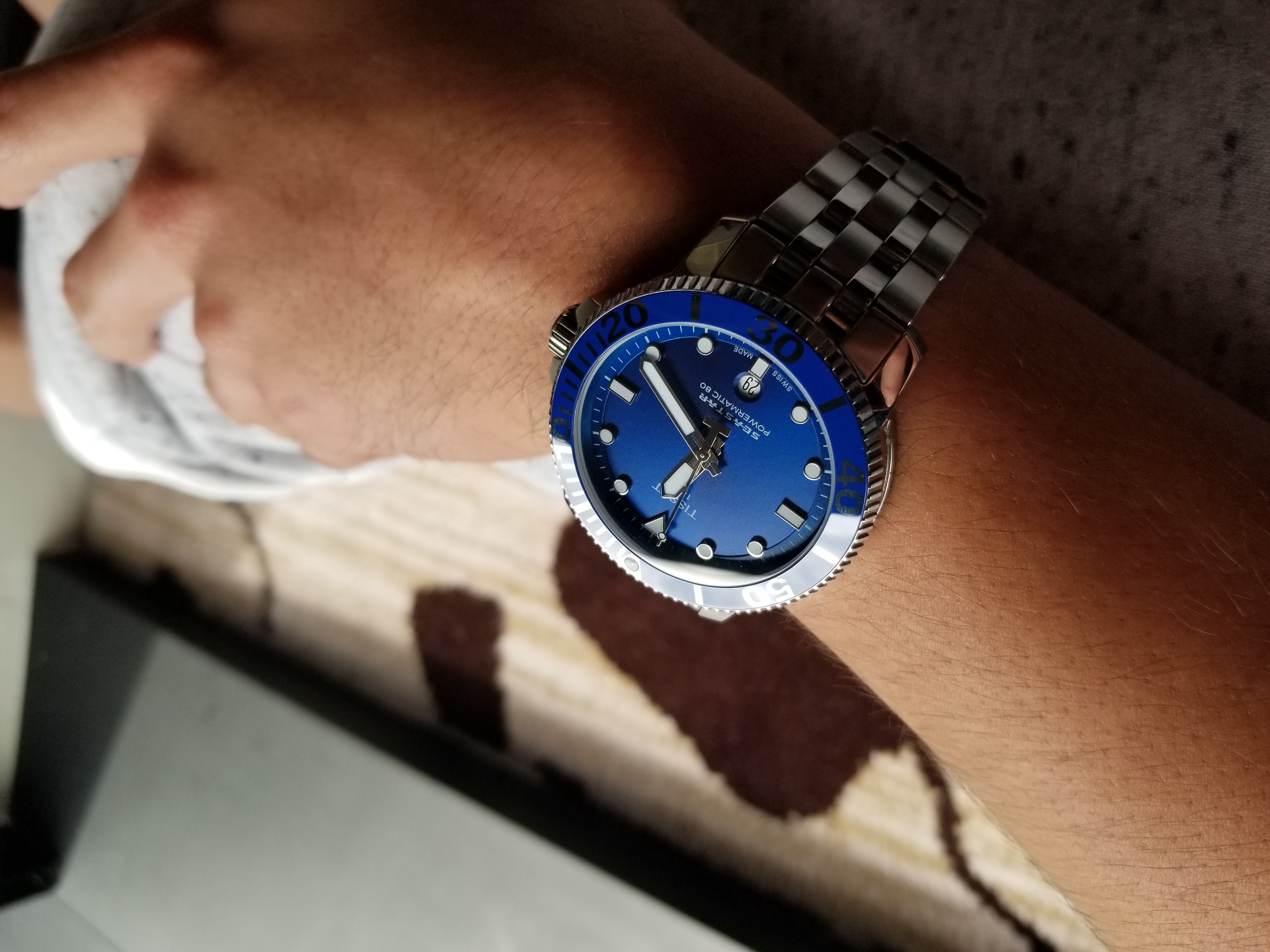 Zodiac Super Sea Wolf 53 Skin 'Blue' ZO9211 — Hodinkee Community
