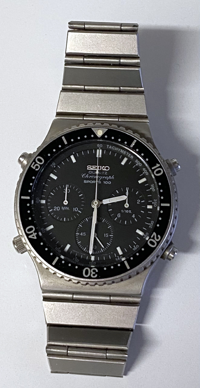 1980 s Seiko Chronograph Sports 100 7A28 7049 Hodinkee Community