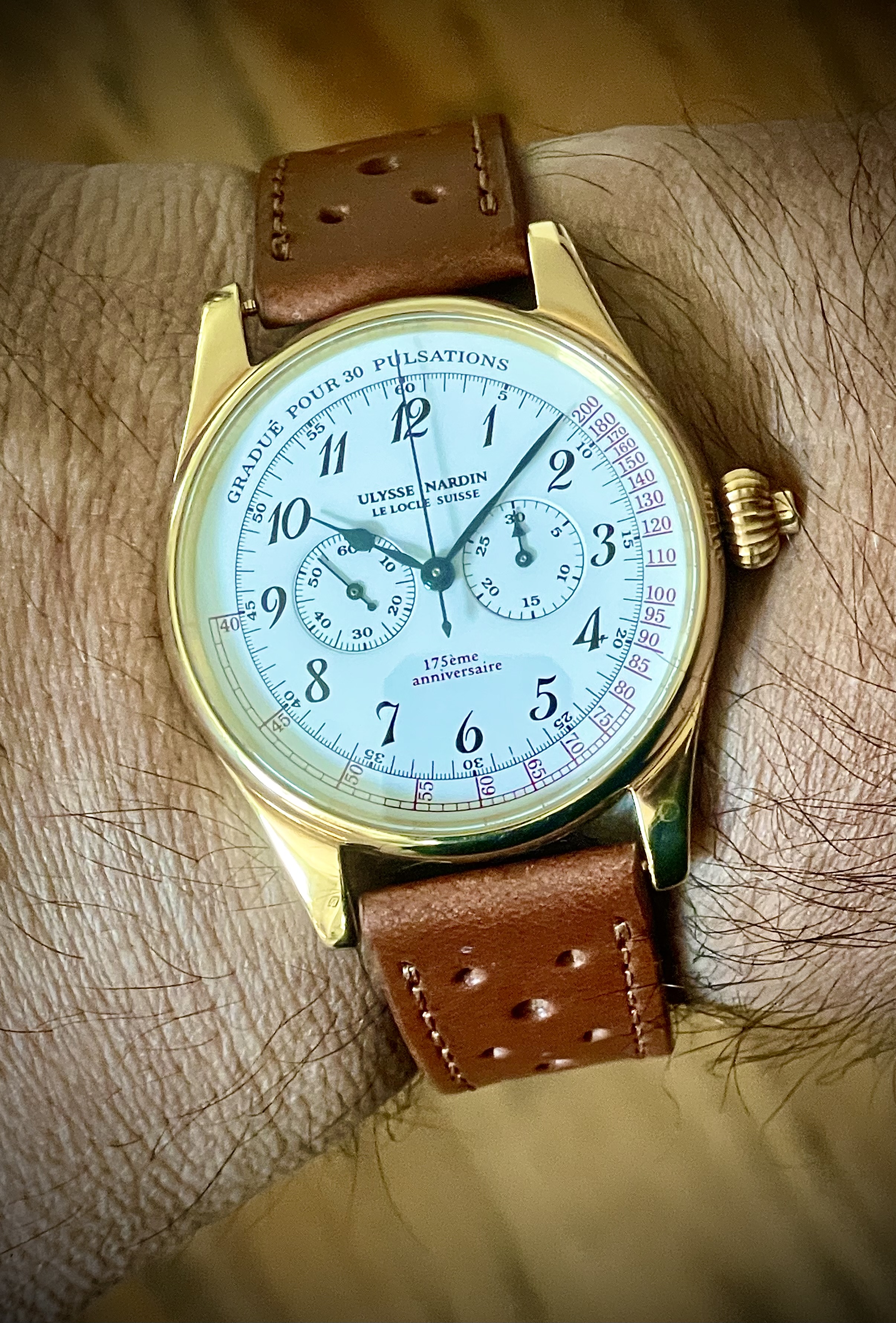 1990's Ulysse Nardin 175th Anniversary Monopusher — Hodinkee Community