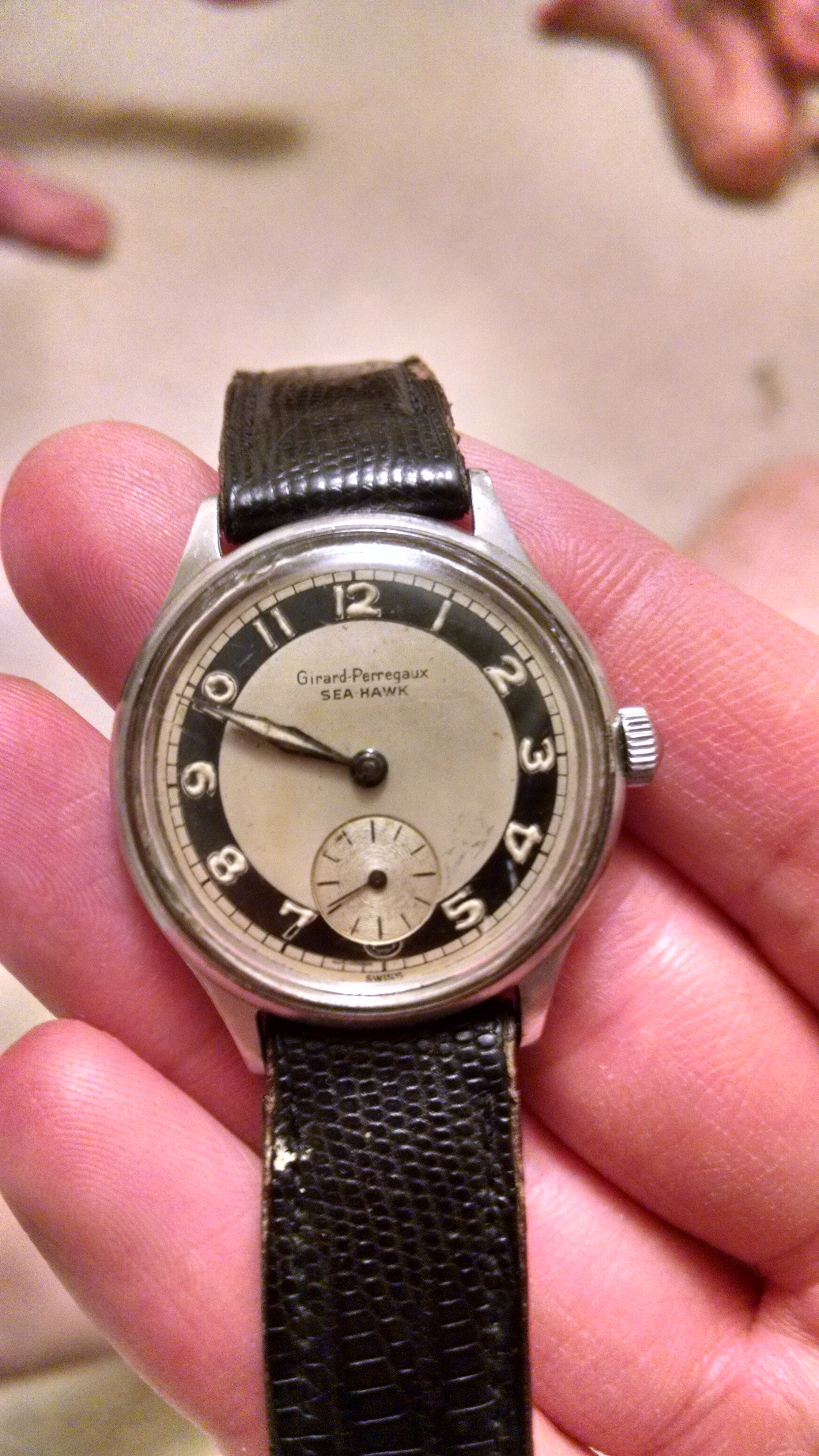 1940 s Girard Perregaux Sea Hawk Unknown Hodinkee Community