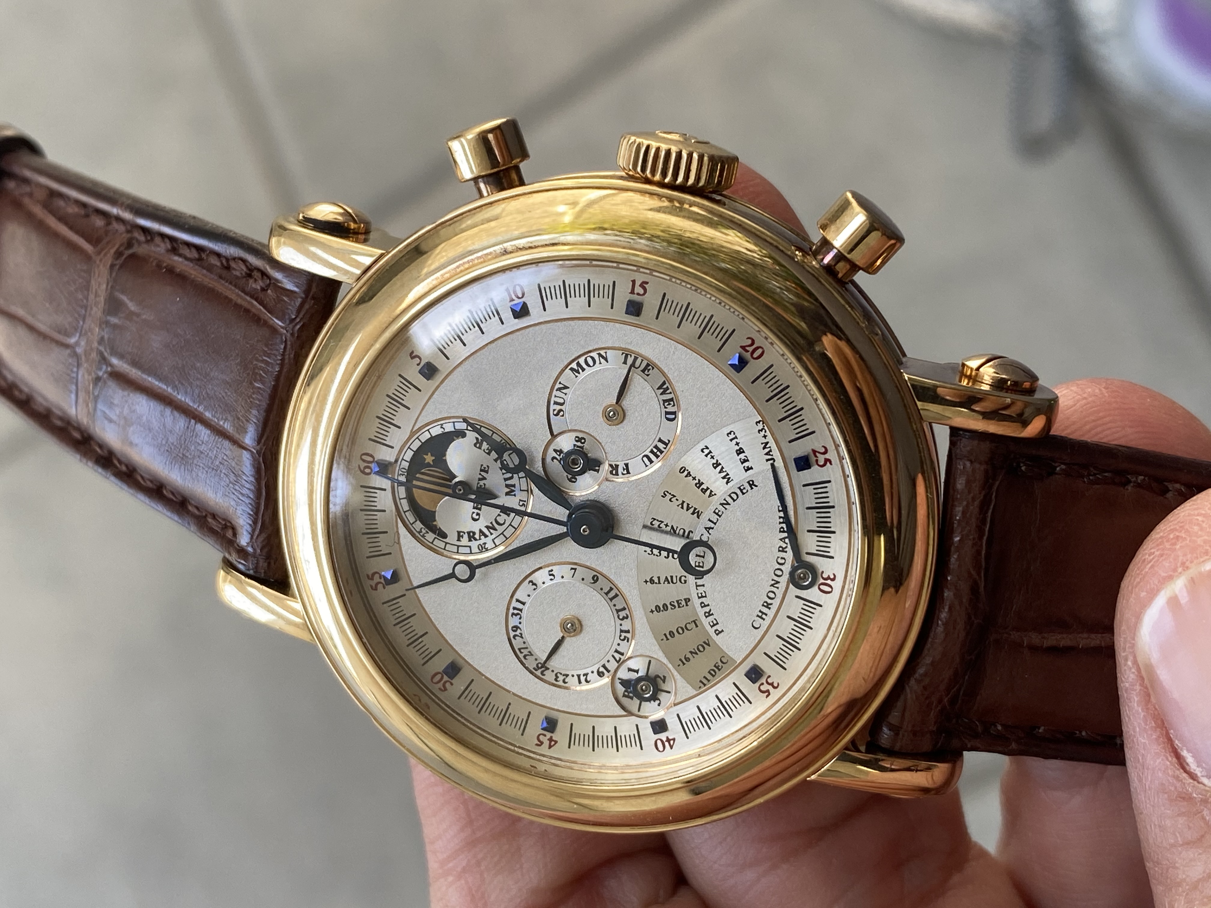 Muller 5850 Mc L Franck Muller Chronometro Franck Muller Tono