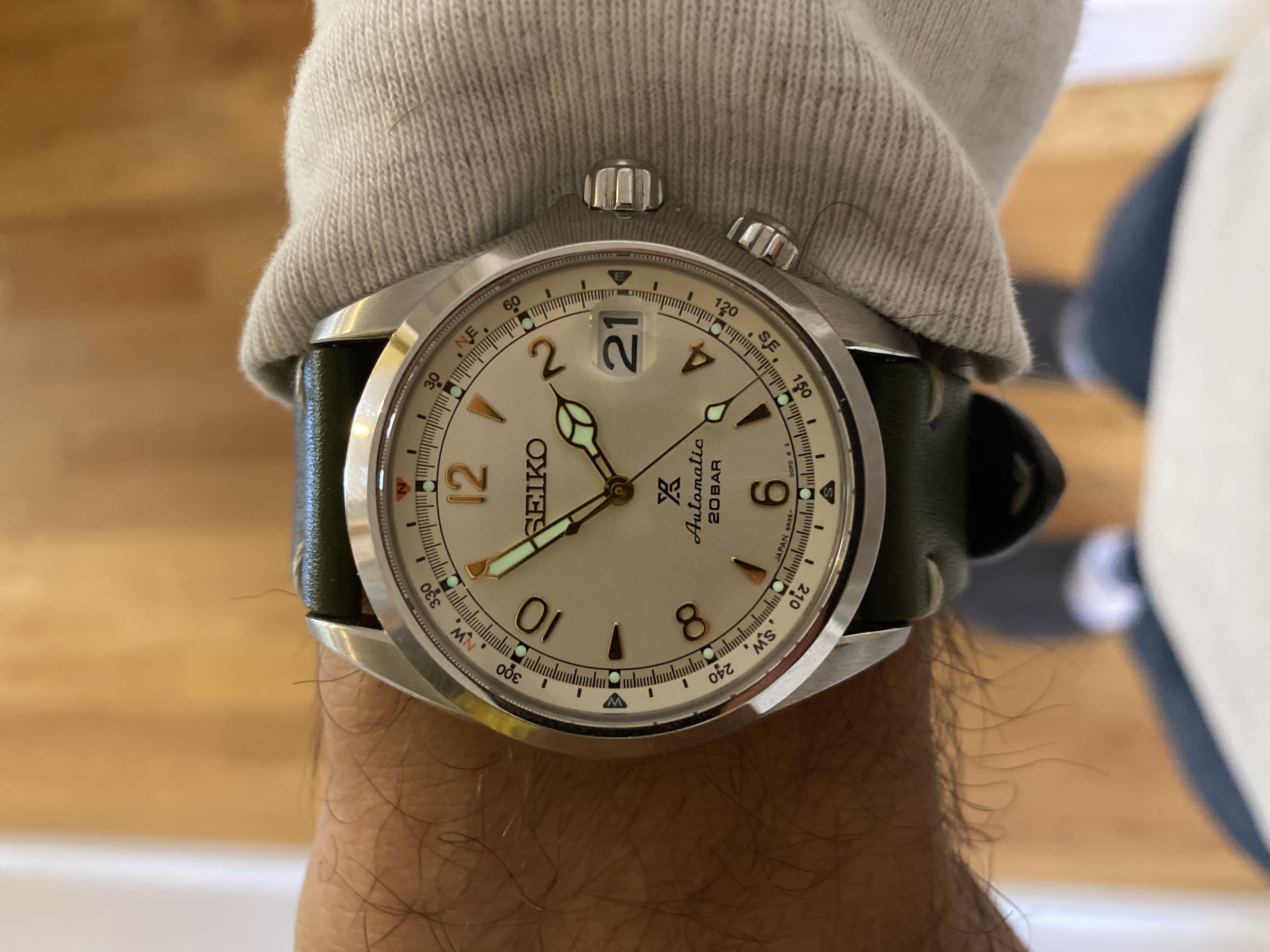 Seiko Prospex Alpinist SPB123 Hodinkee Community