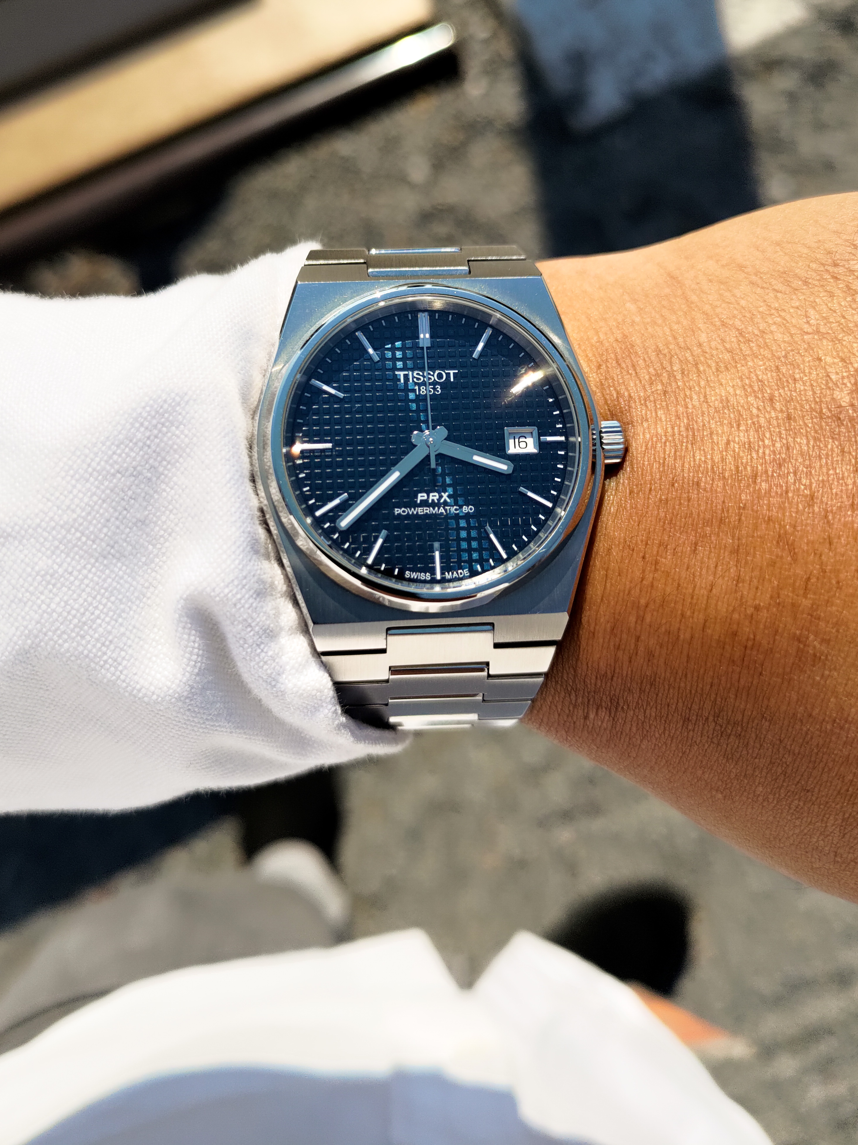 【本日限定】TISSOT PRX powermatic 80 ネイビー Tissot PRX POWERMATIC 80 40MM – Windup Watch Shop