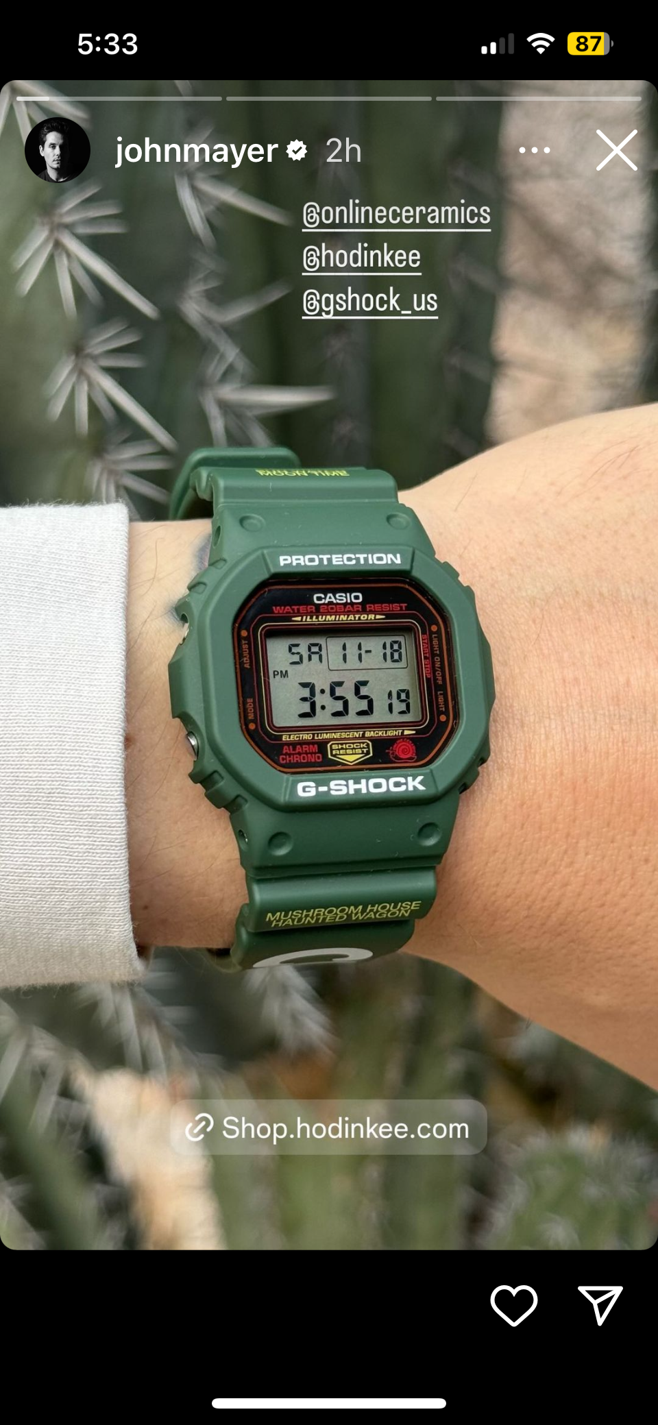 Casio G-Shock DW5600OC23-3 — Hodinkee Community