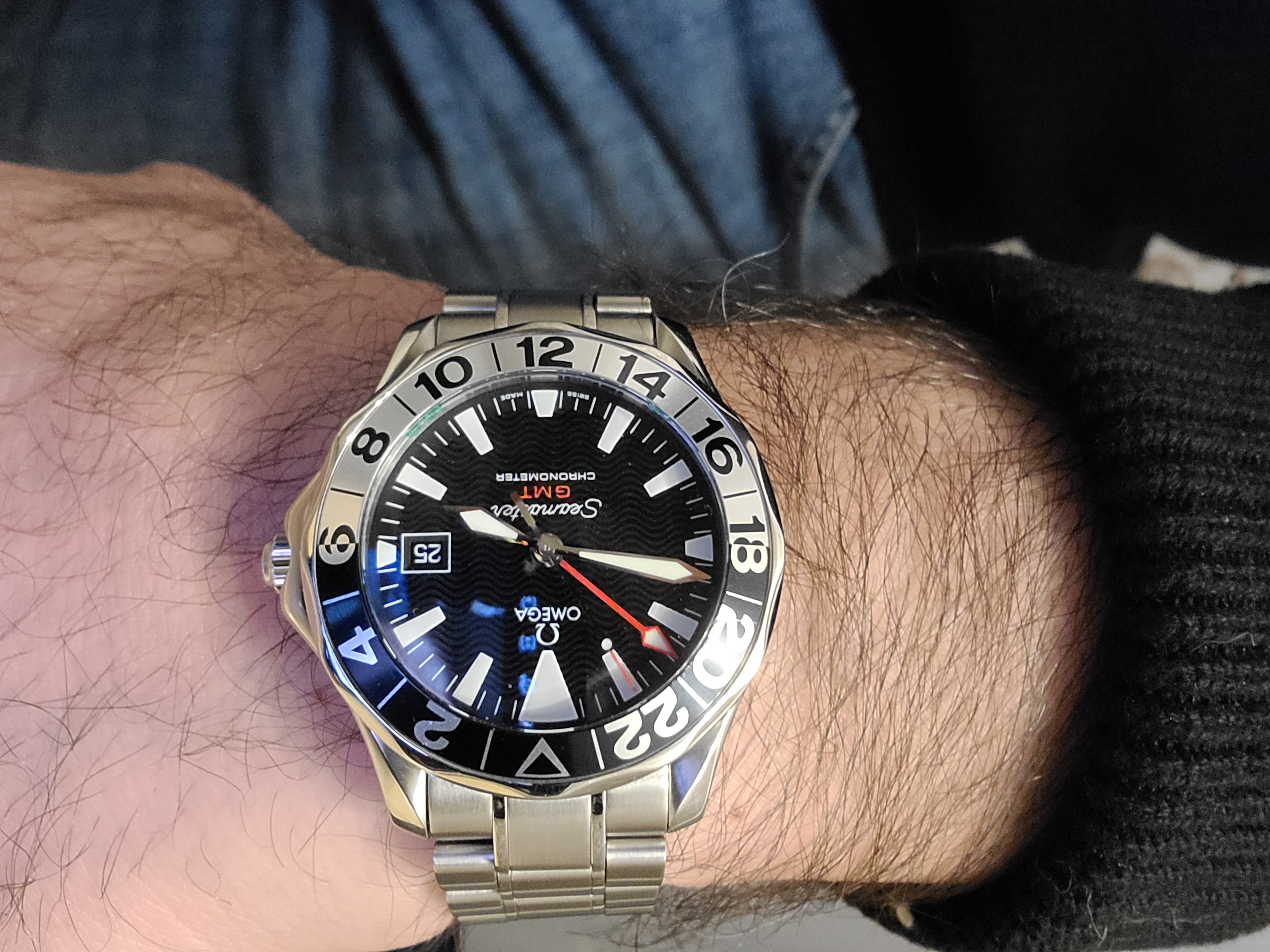 Seamaster gmt on sale