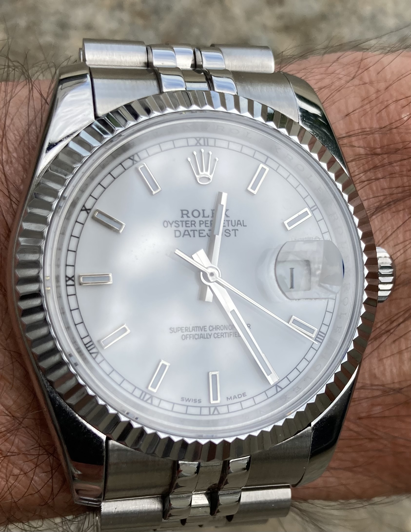 Rolex Datejust 116234 — Hodinkee Community