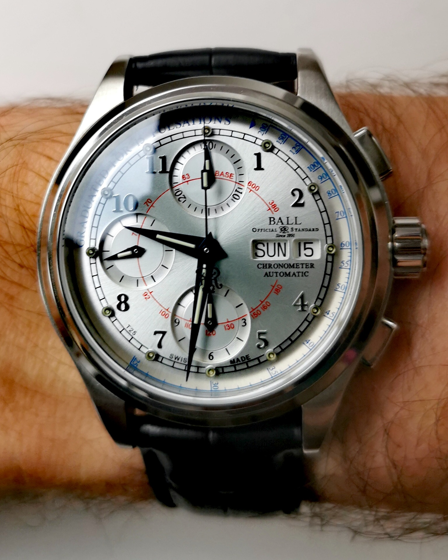 Ball trainmaster chronograph new arrivals