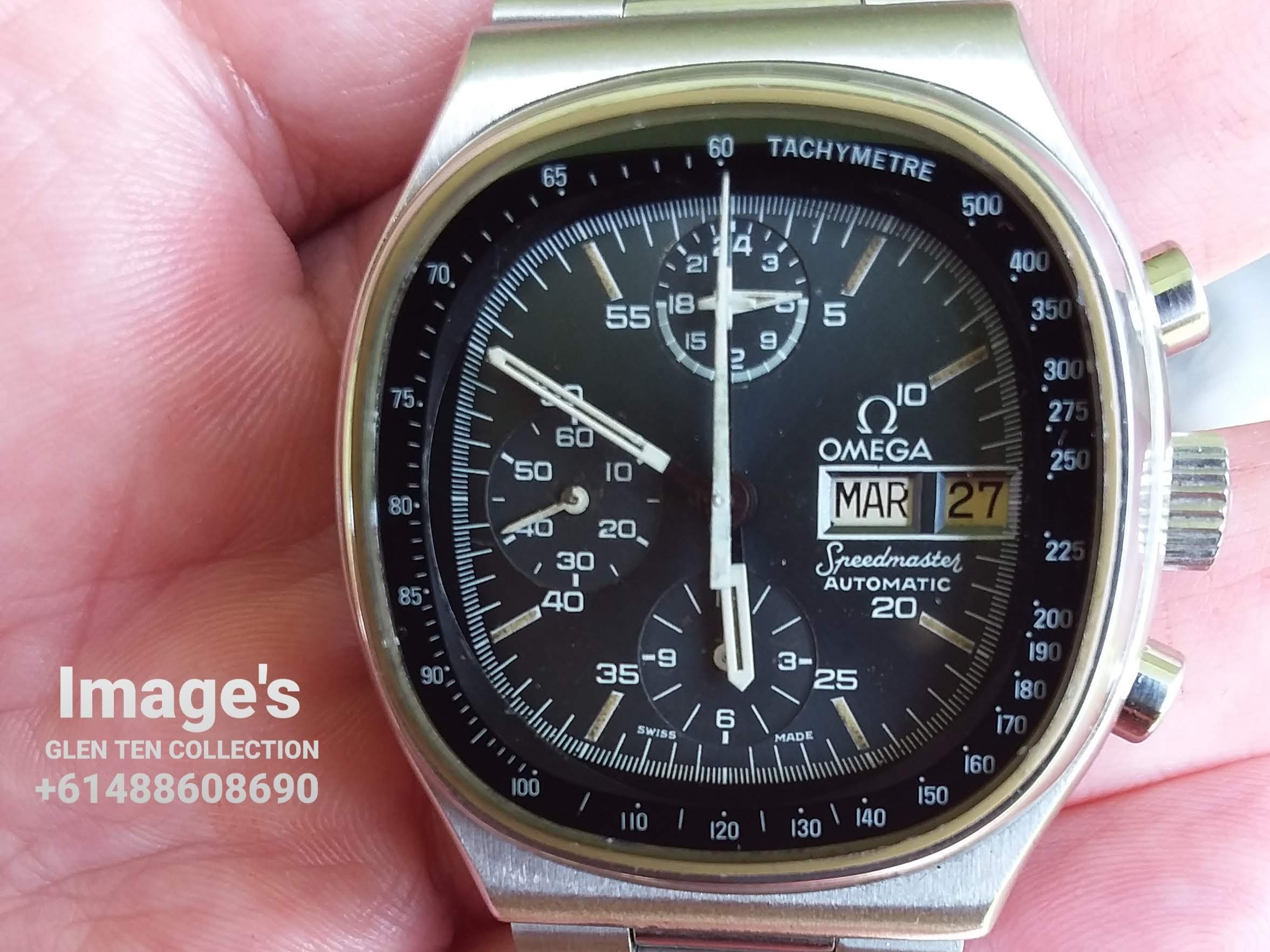 1970 s Omega Speedmaster TV dial 176 0014 Hodinkee Community