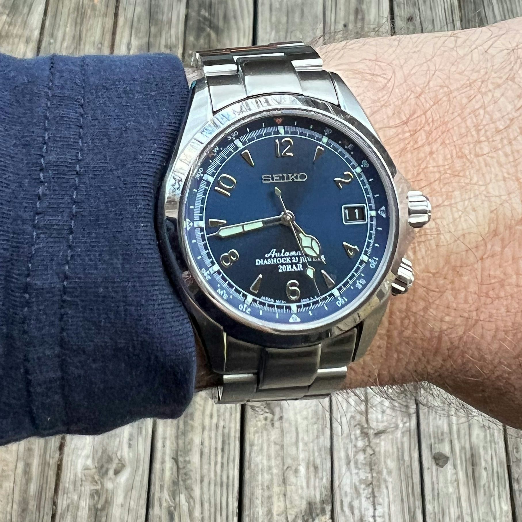 Seiko Blue Alpinist SPB089 Hodinkee Community
