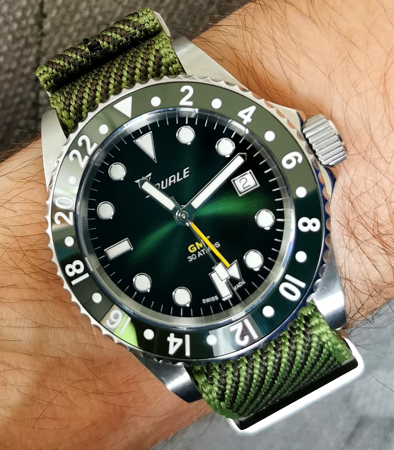 Squale 30 atmos on sale gmt